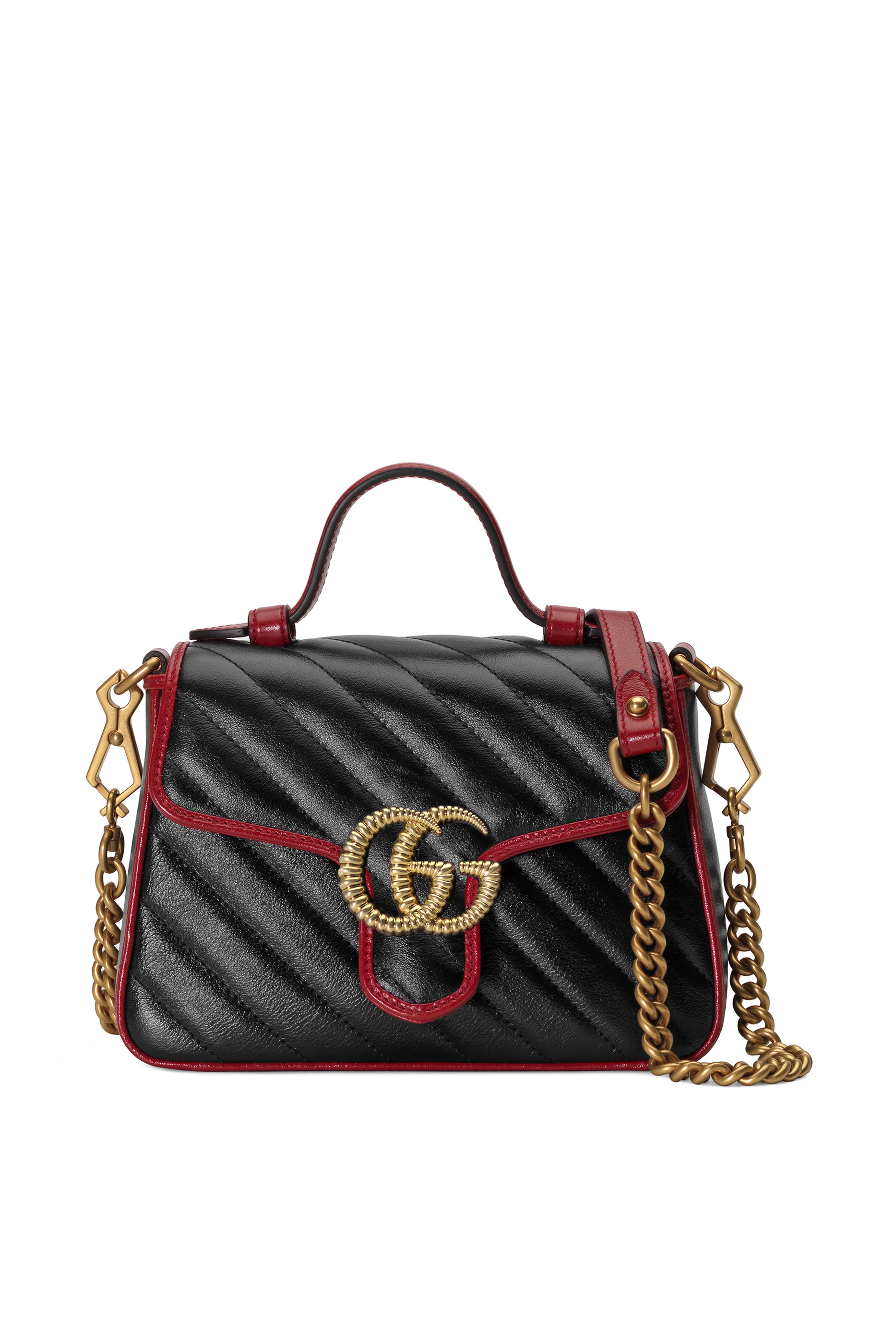 Buy Gucci GG Marmont Mini Top Handle Bag for Womens Online