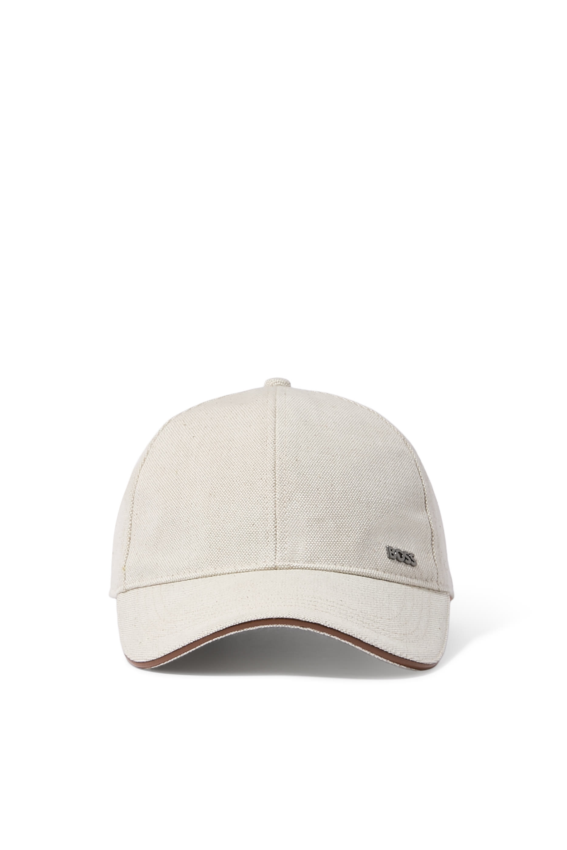 Leather Trim Cap 