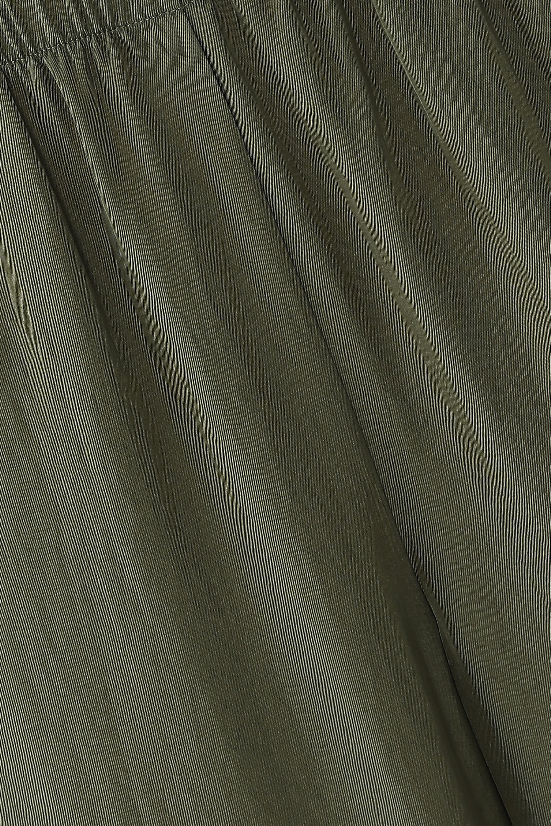 Vented Pull-On Pants in Washed Twill 