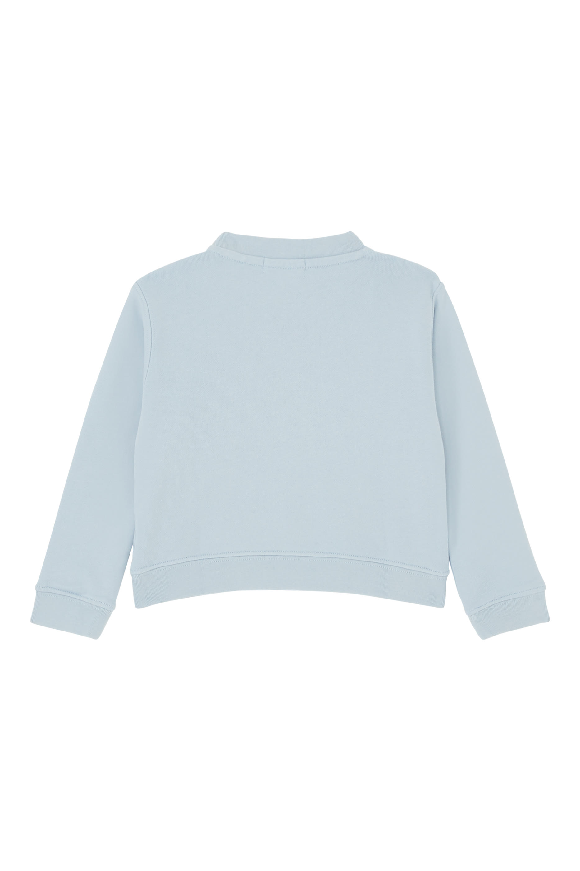 Kids Curved Logo Crewneck Sweatshirt