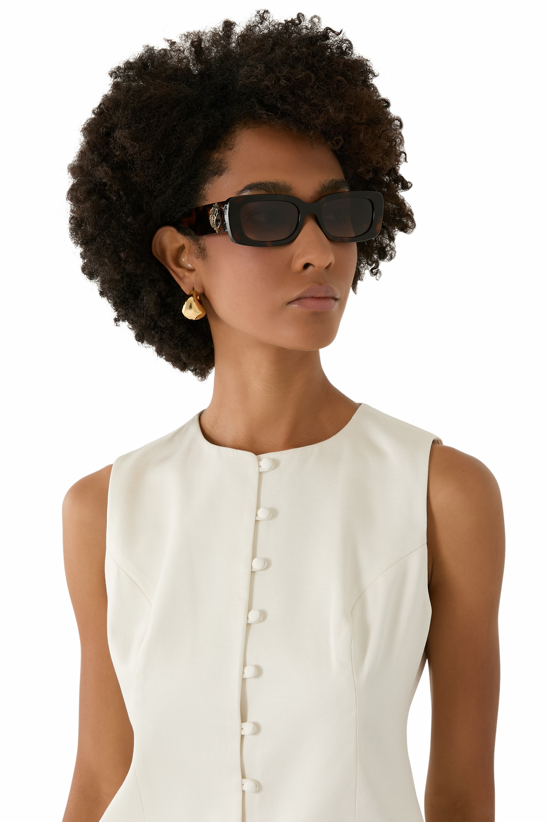 Shoreditch Small Rectangle Sunglasses
