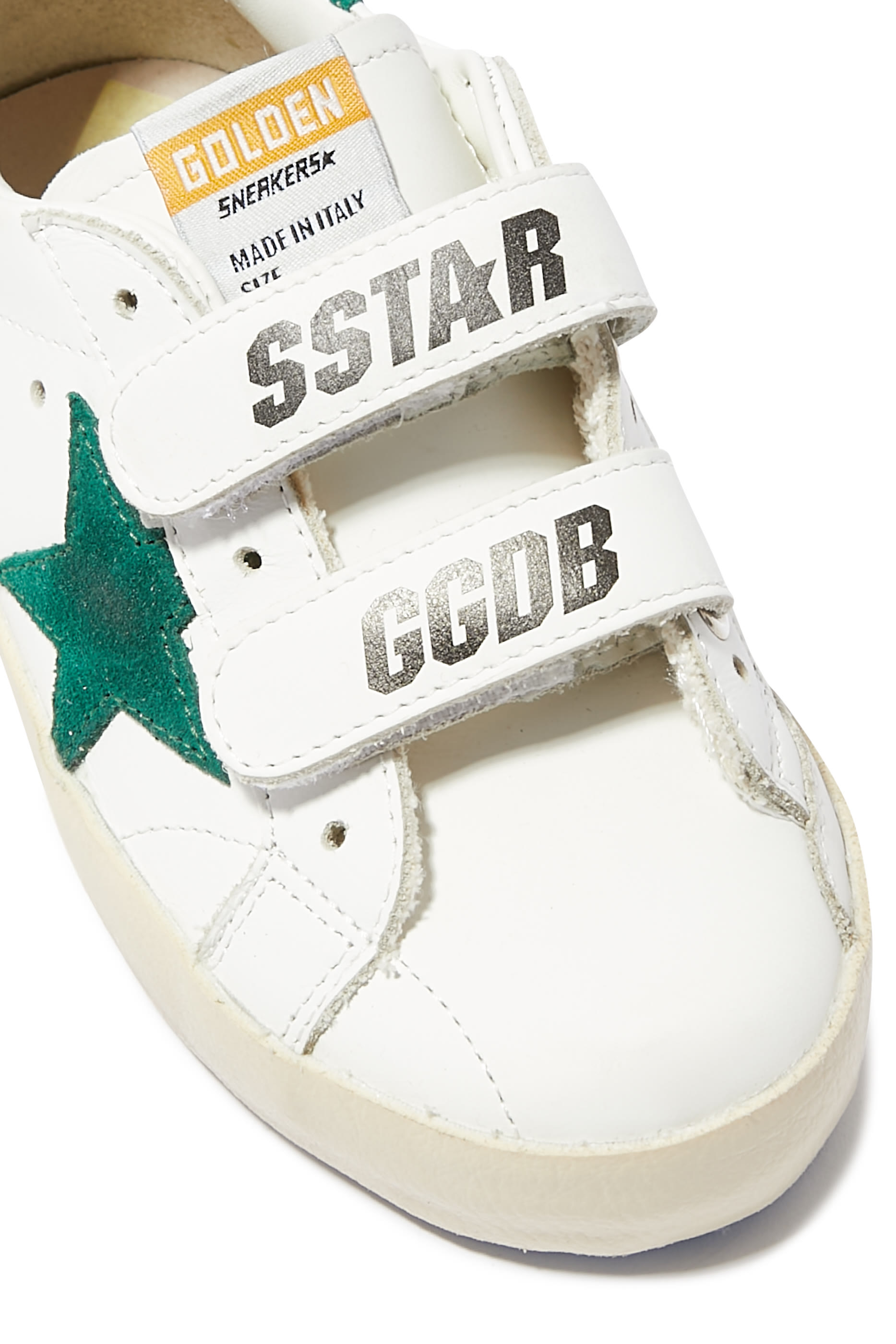 Kids Old School Leather Sneakers