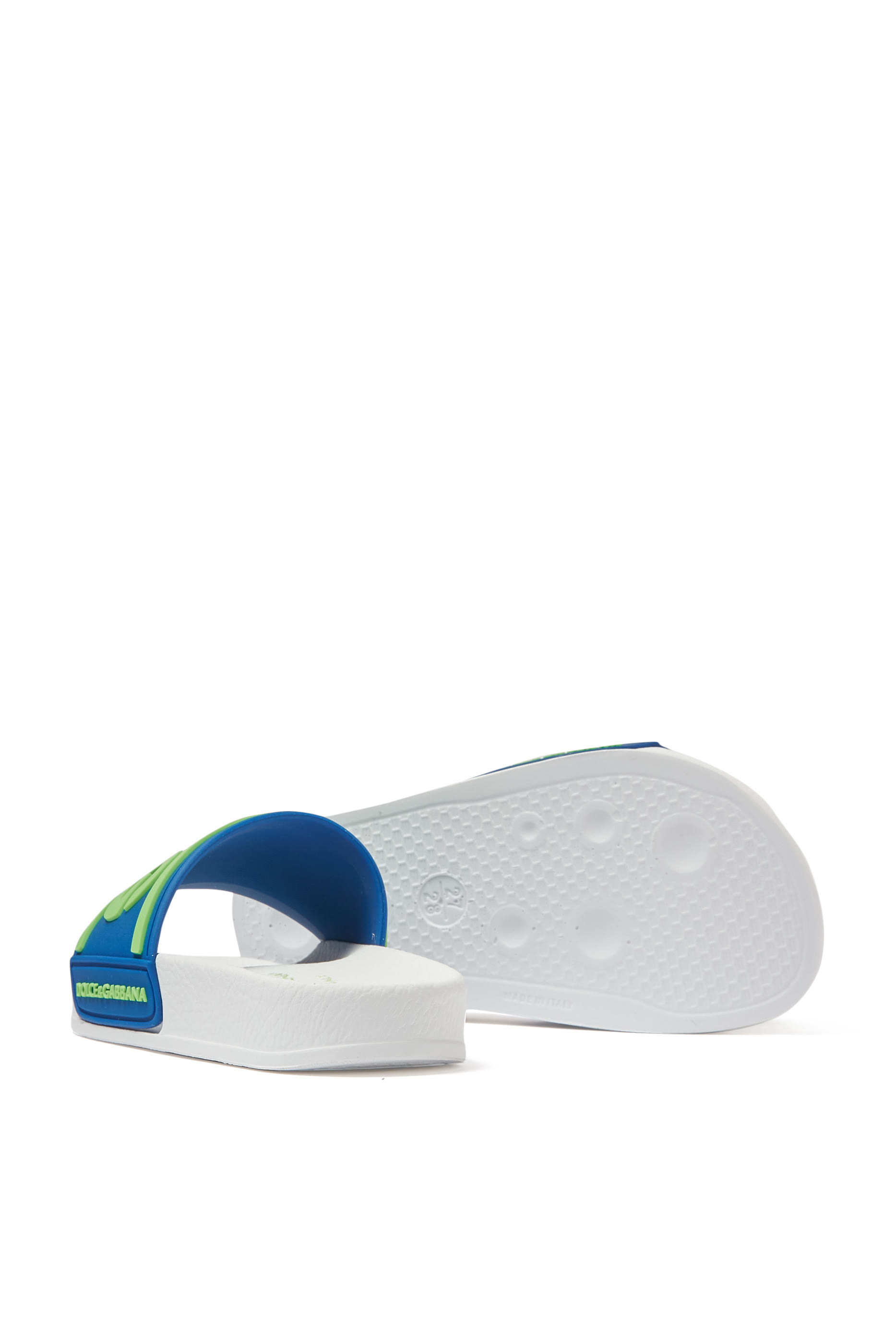 Kids DG Logo Rubber Slides