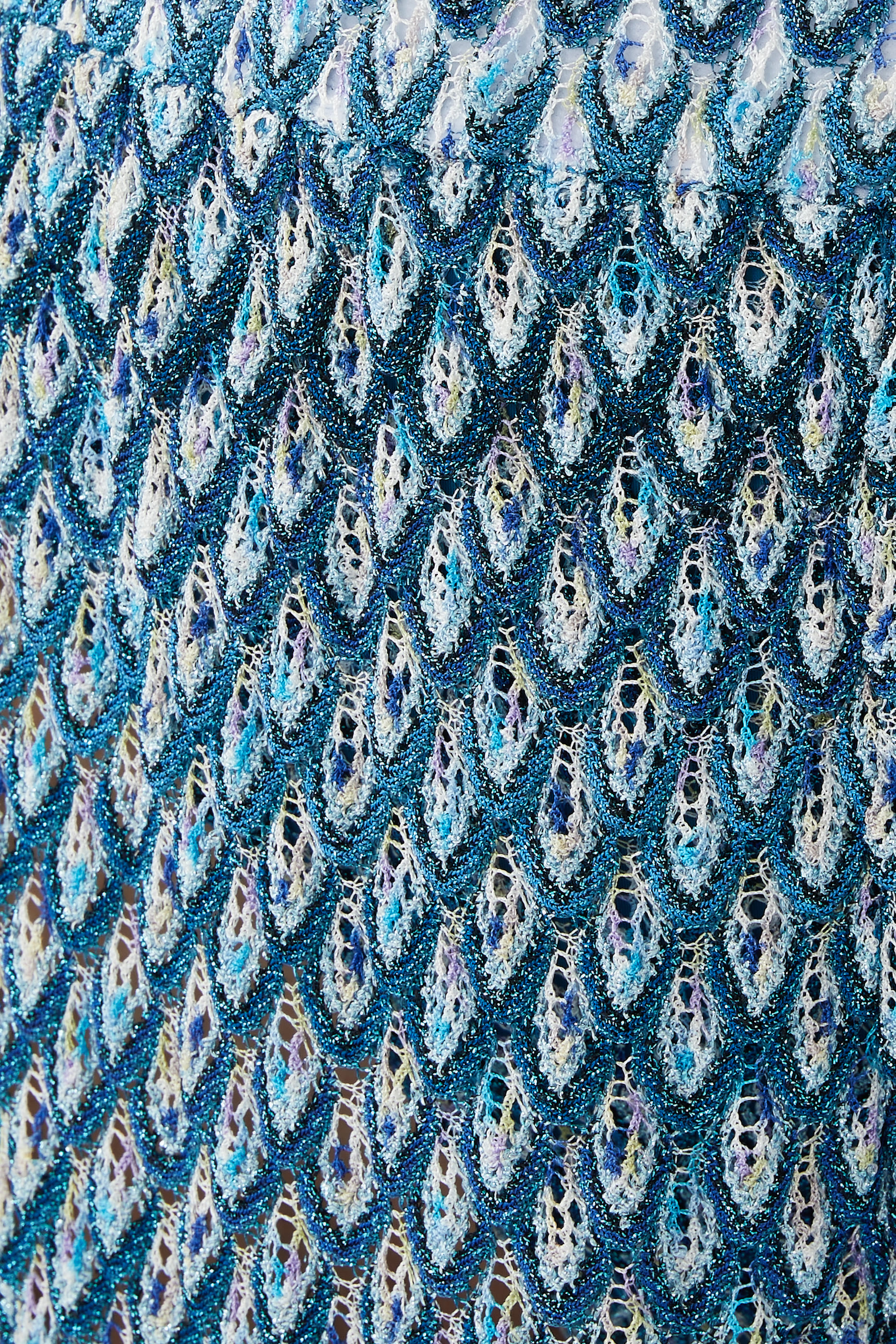 Exclusive Mare Lace Raschel Wide Leg Pants