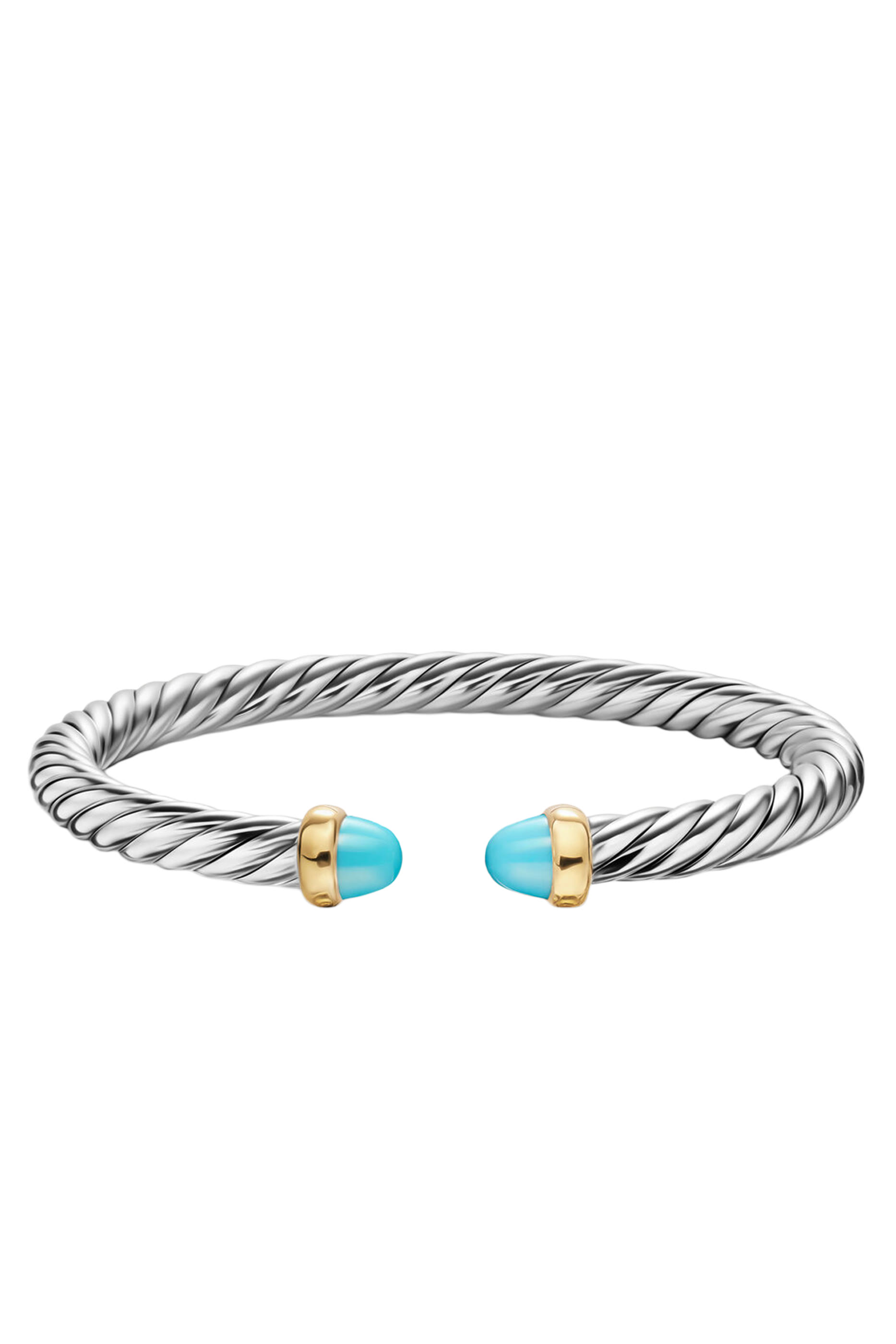 Cable Flex&reg; Bracelet, Sterling Silver & 14k Yellow Gold