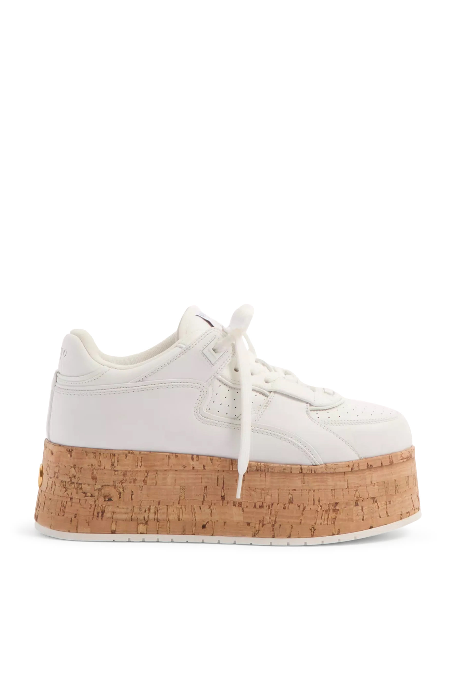 Freedots XL Calfskin and Cork Sneakers