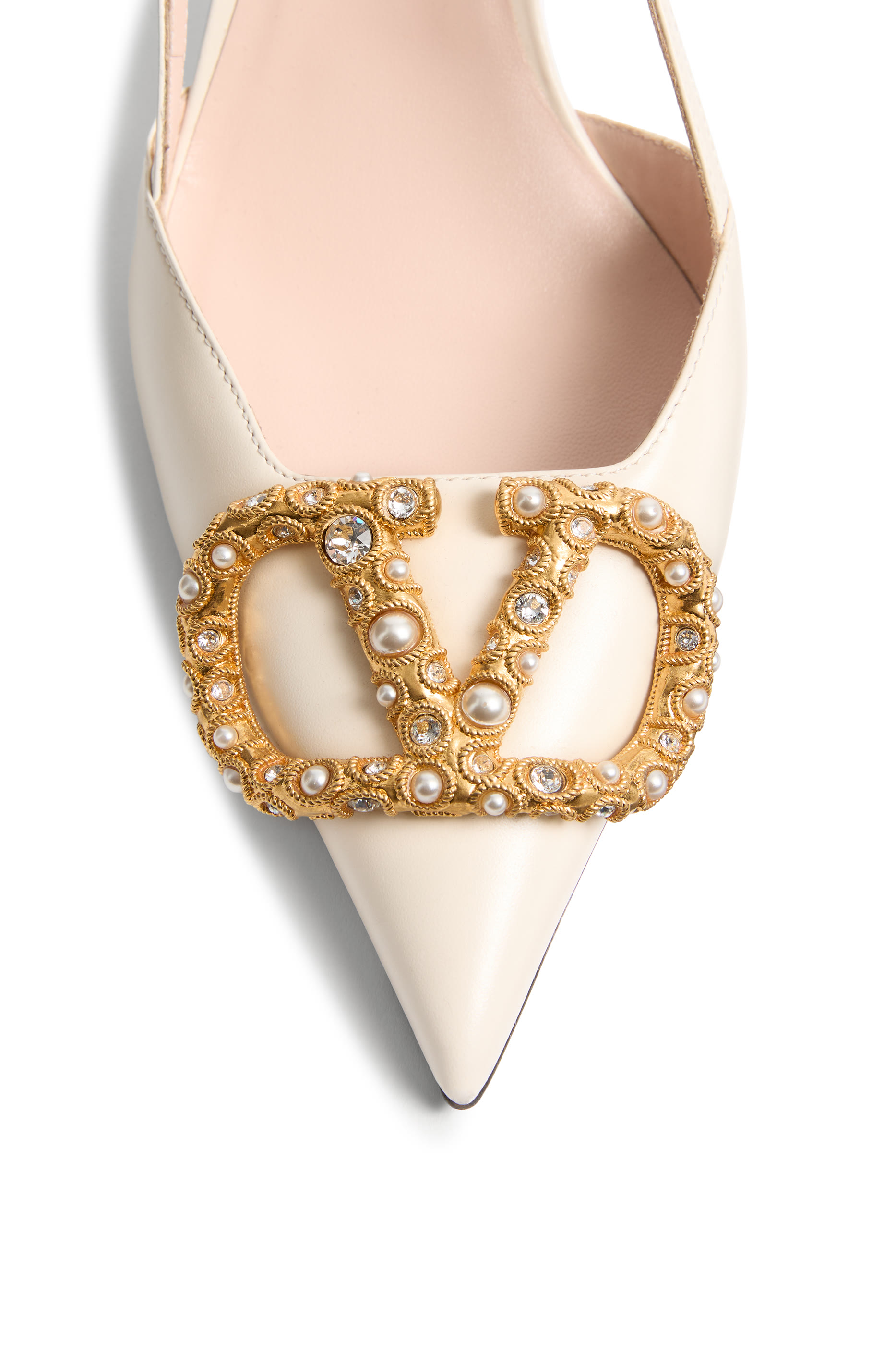 VLogo 80 Signature Slingback Pumps