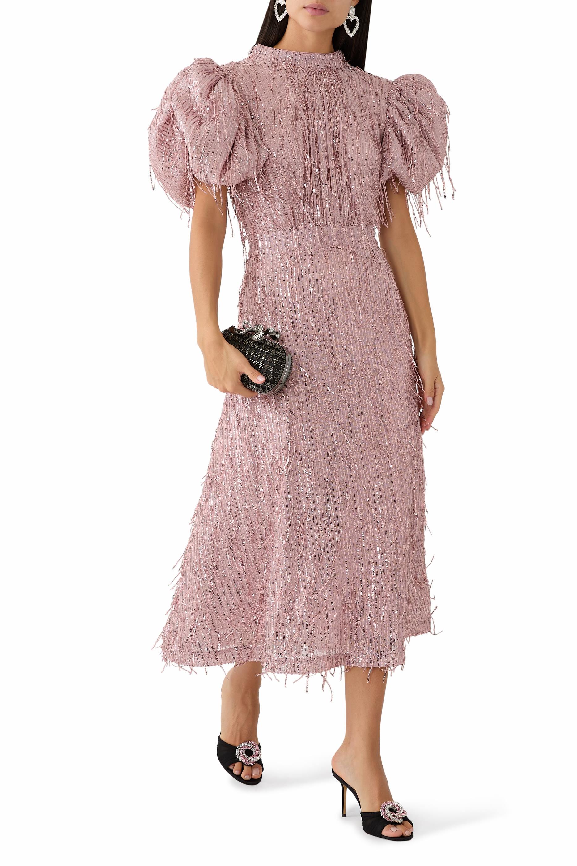 Sequinned Maxi Dress