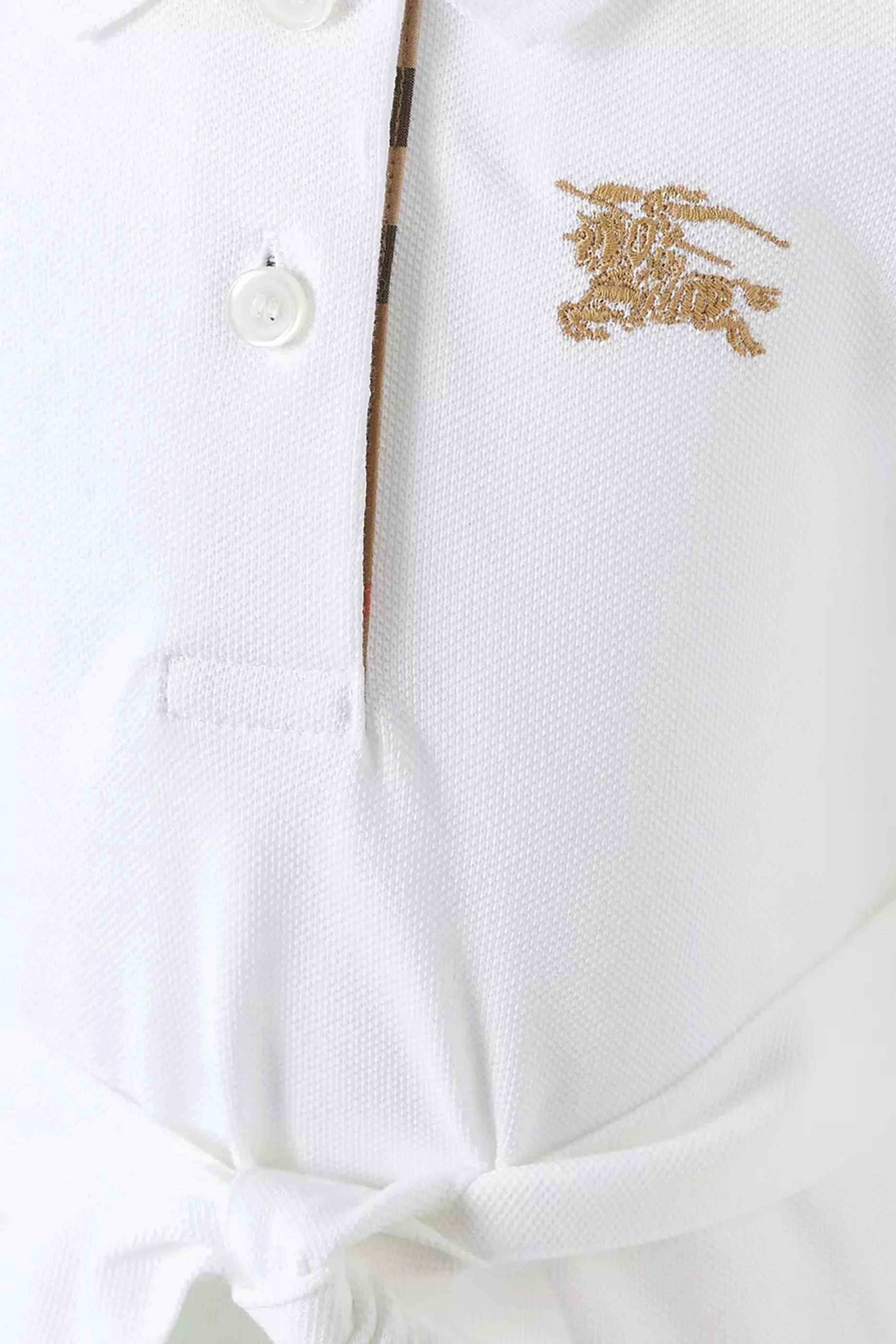Kids Cotton Polo Shirt Dress