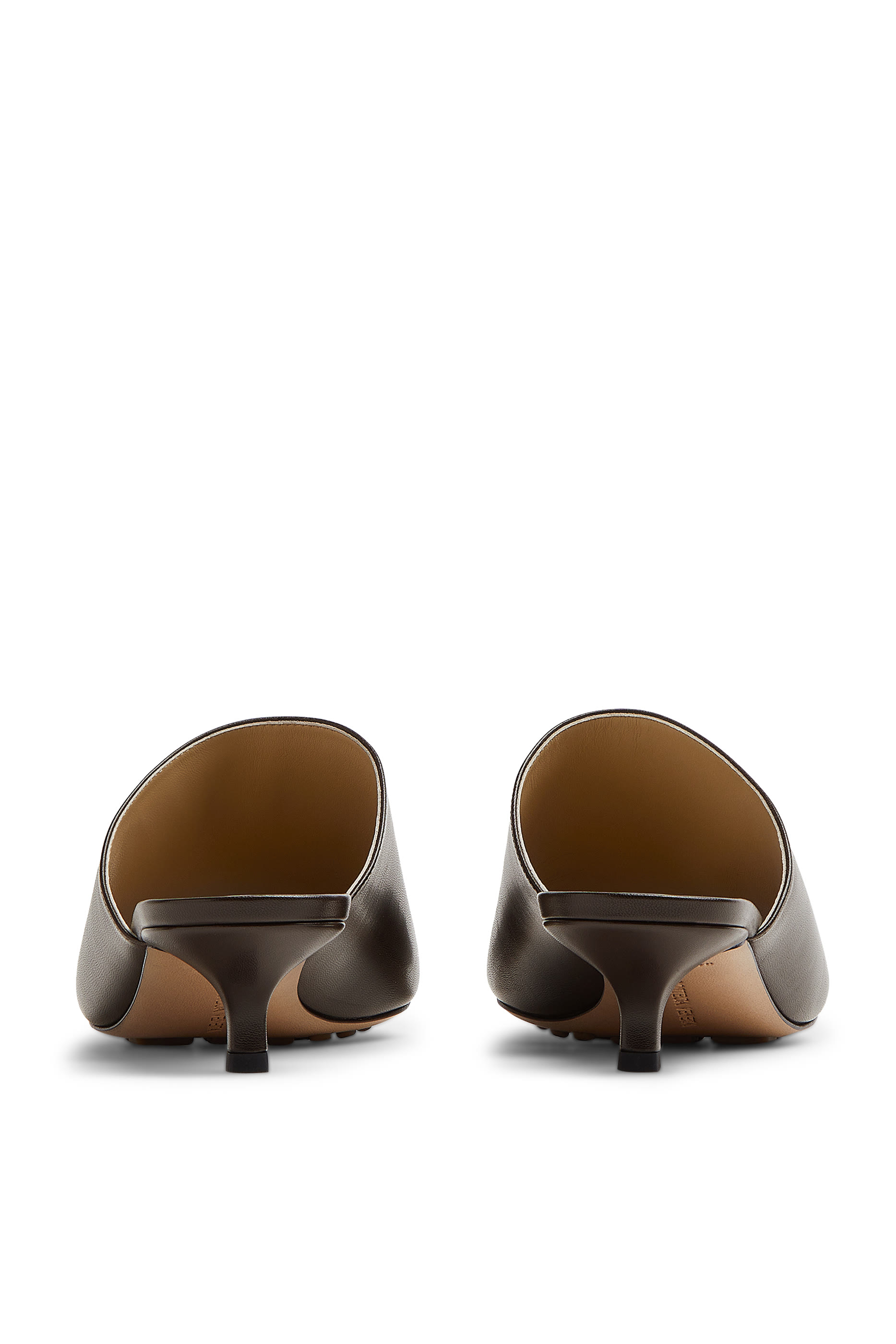 Stretch Leather Mules