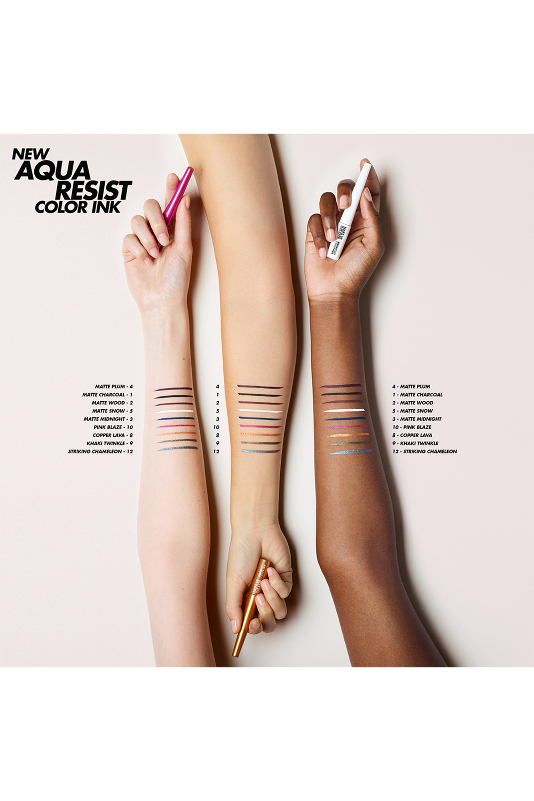 Aqua Resist Color Ink Eyeliner