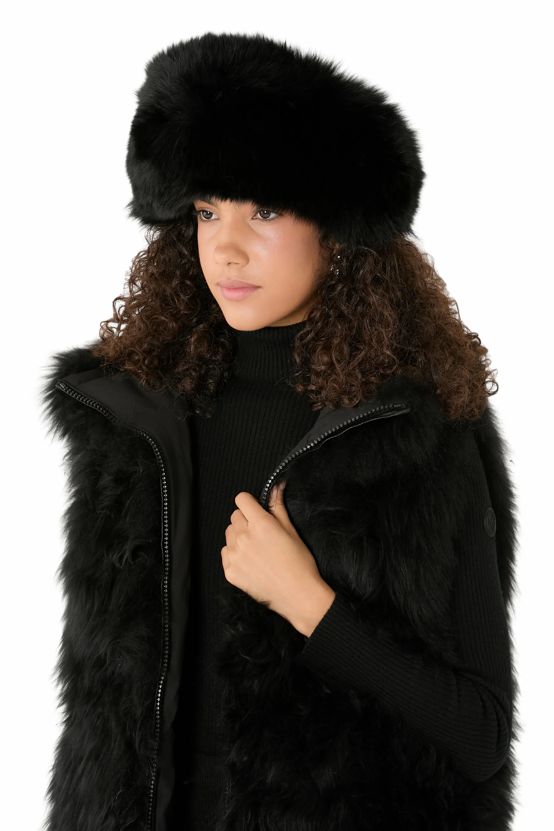 Rex Rabbit Fur Headband 