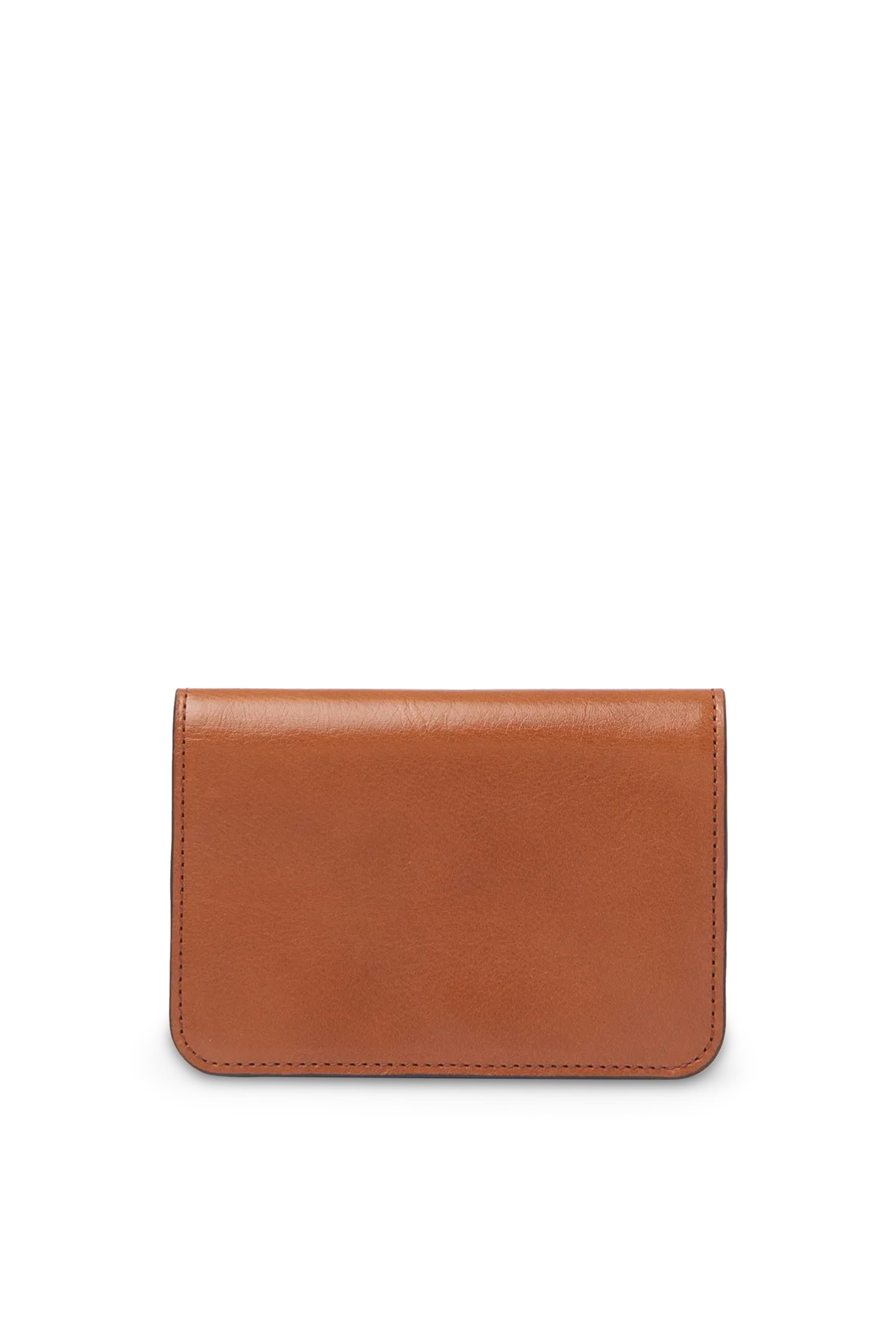 Logo Bifold Wallet in Shiny Leather