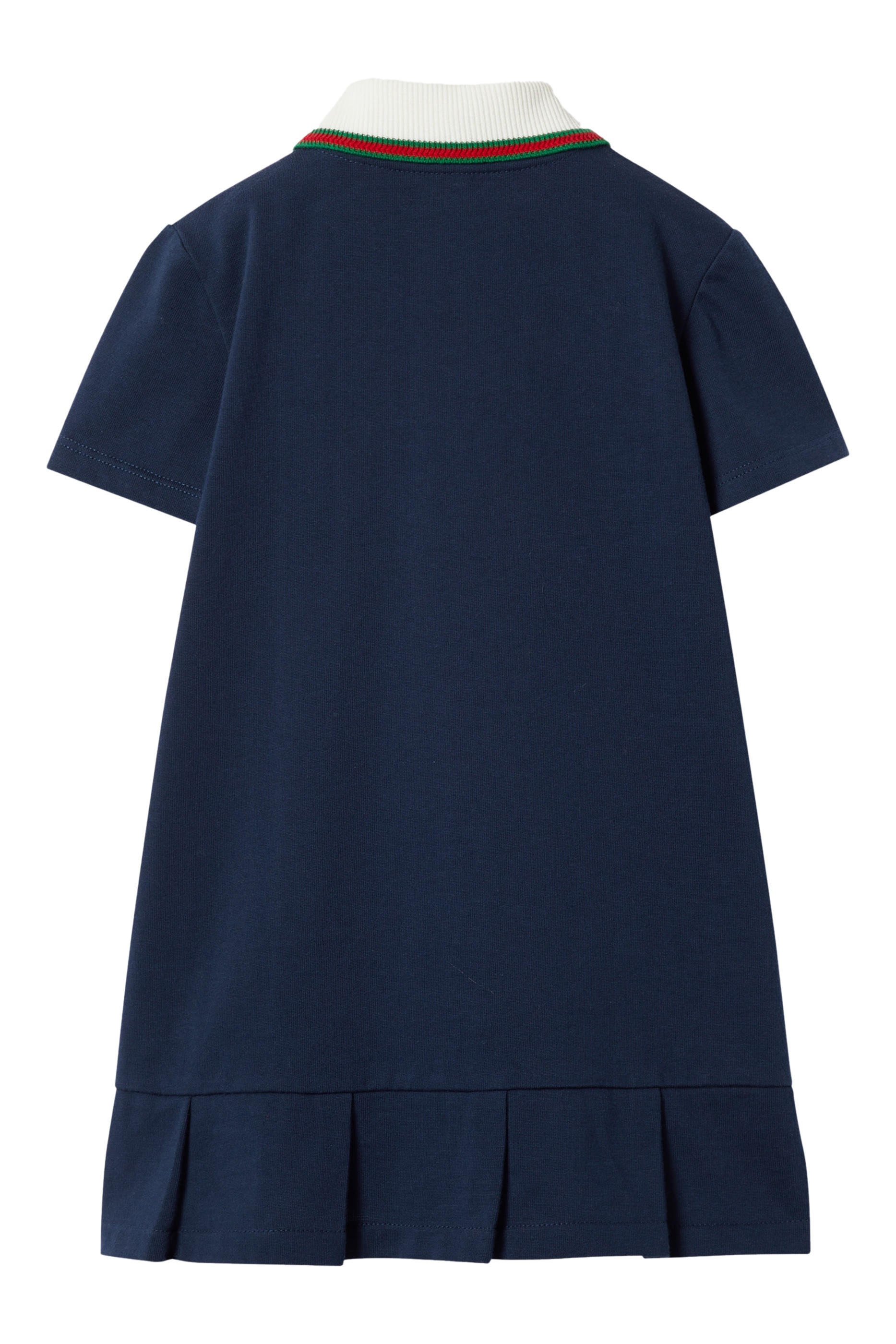 Kids Web Cotton Jersey Dress