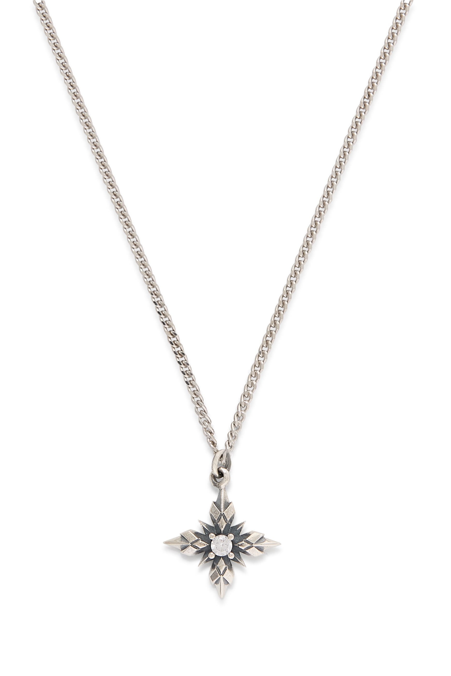 Stella Ventis Necklace, Sterling Silver & Zirconia