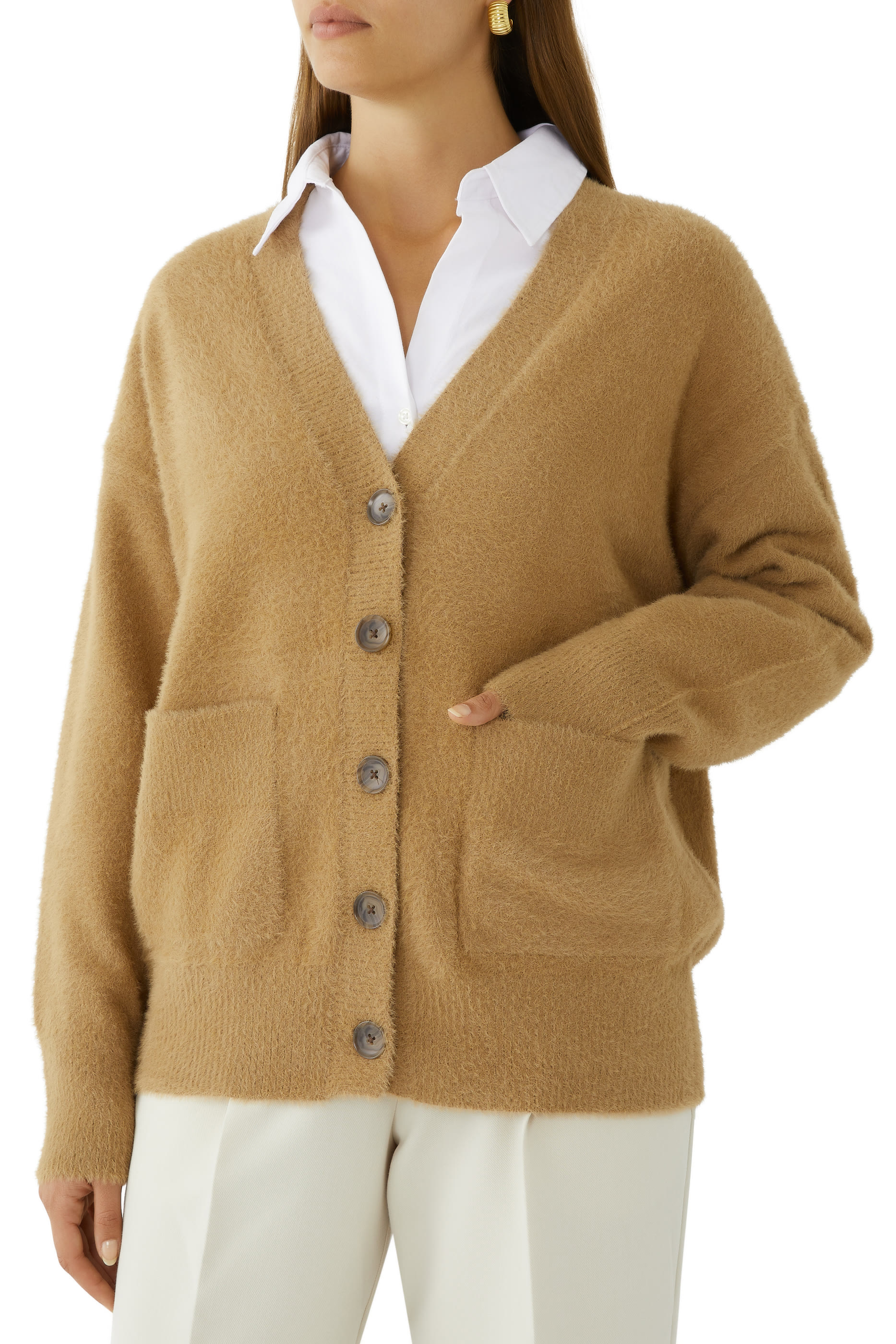 Plush Oversized Cardigan