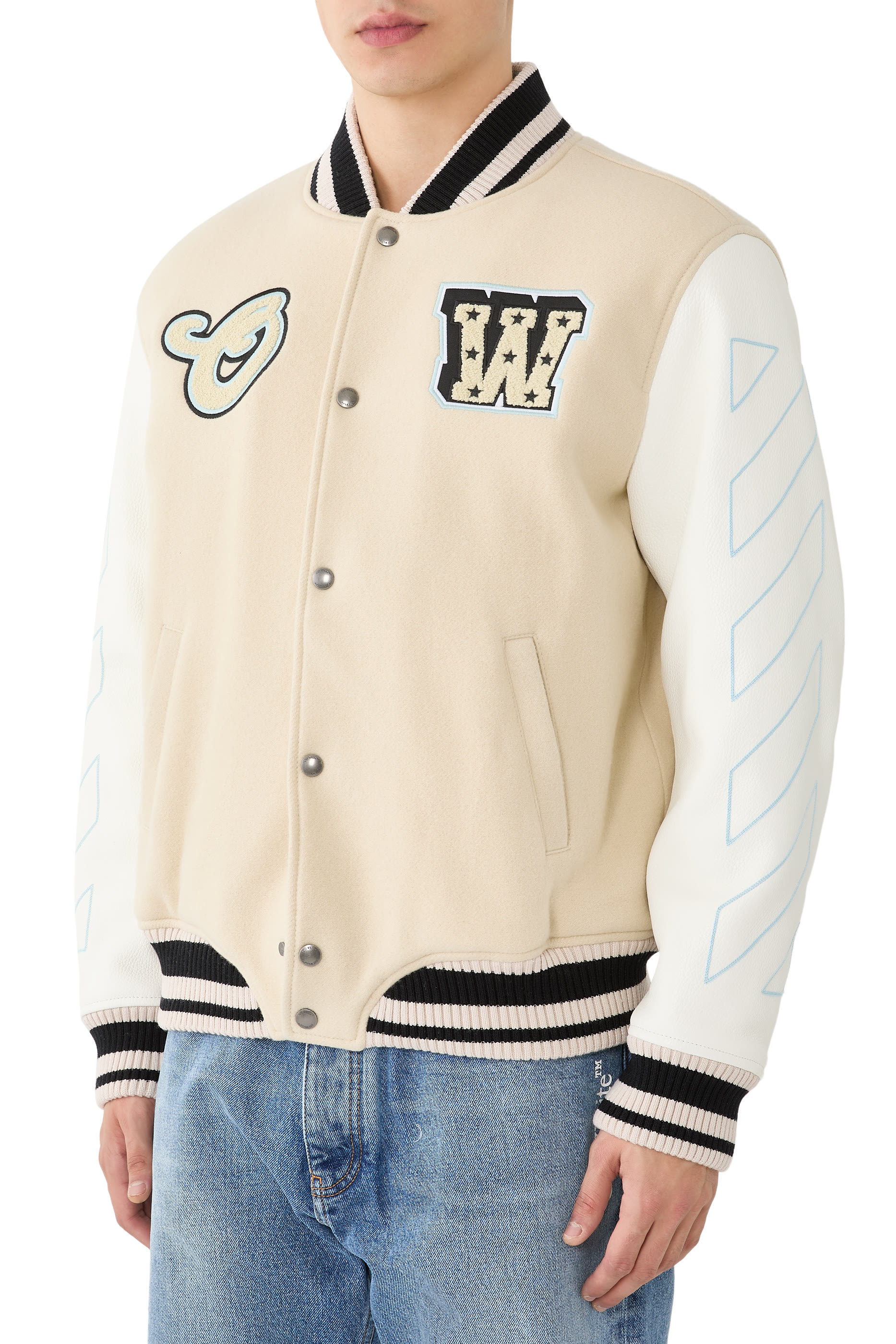 Star Logo Varsity Jacket