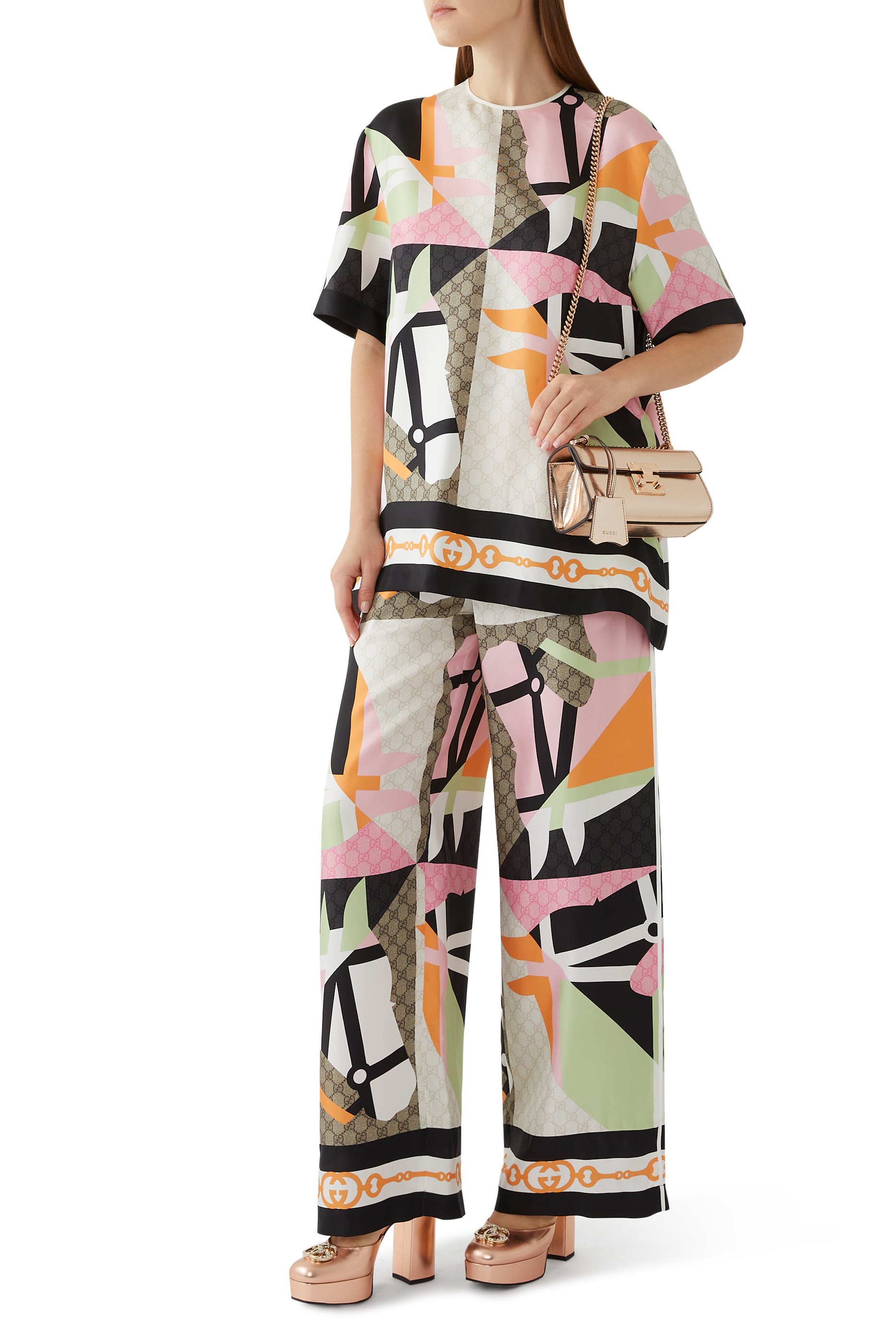 Horse Frame Twill Top