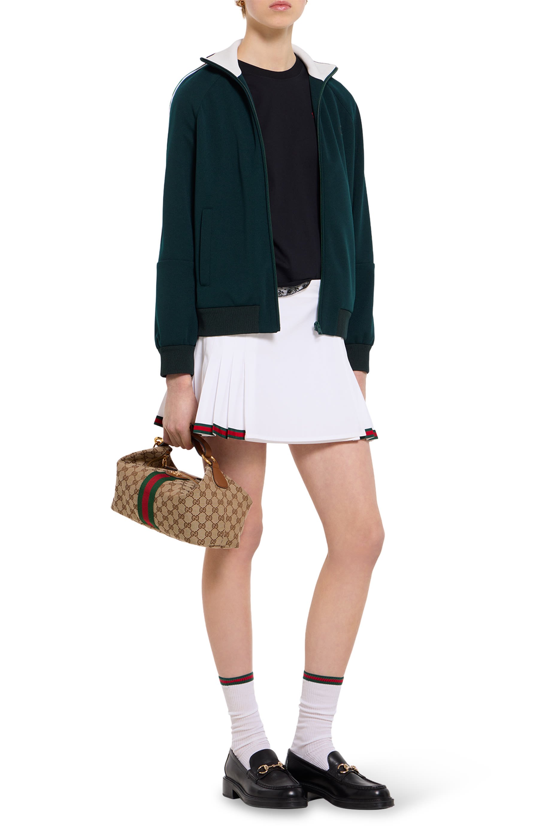 Logo Embroidery Cotton T-Shirt