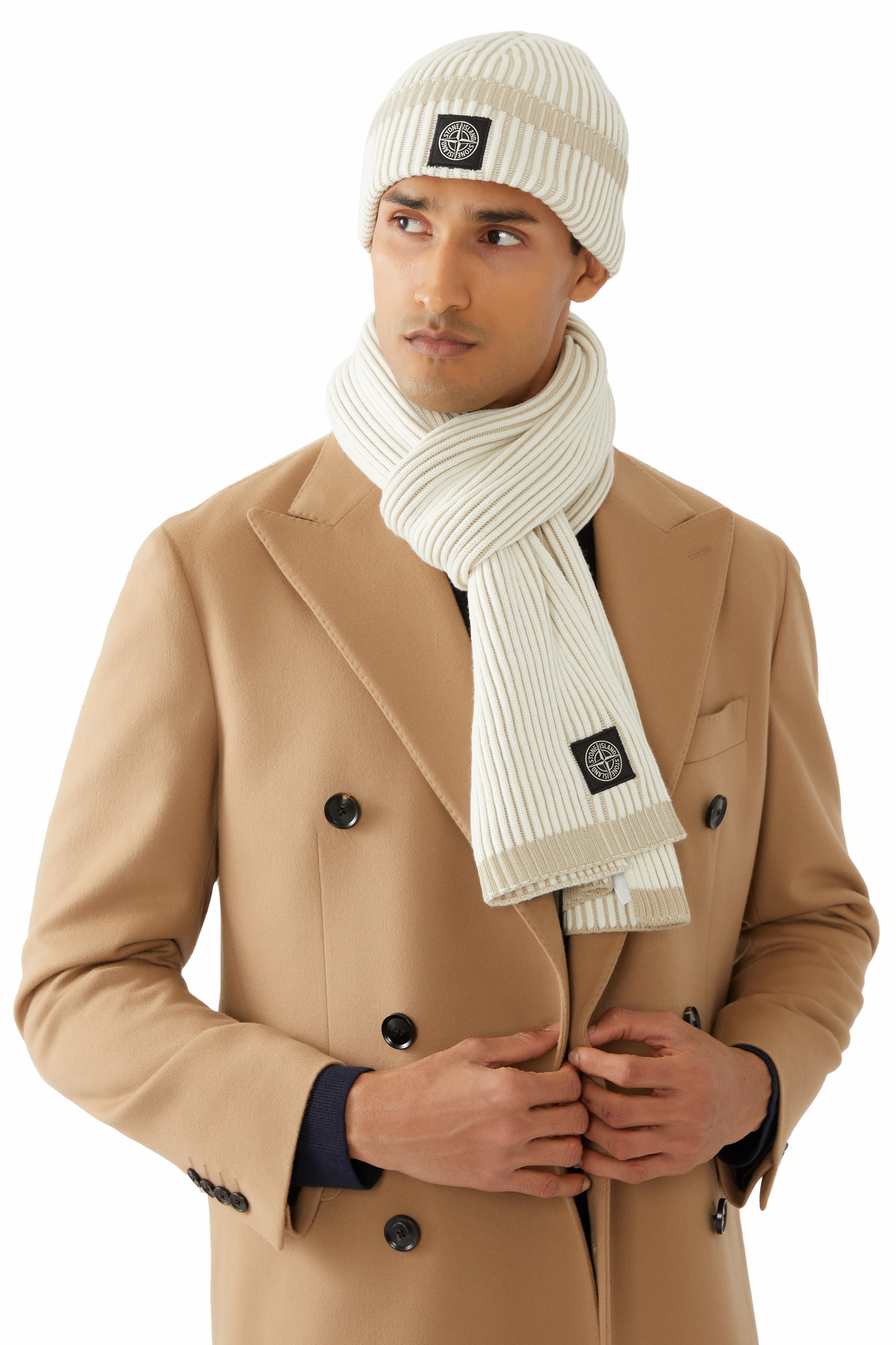 Logo Patch Wool Beanie