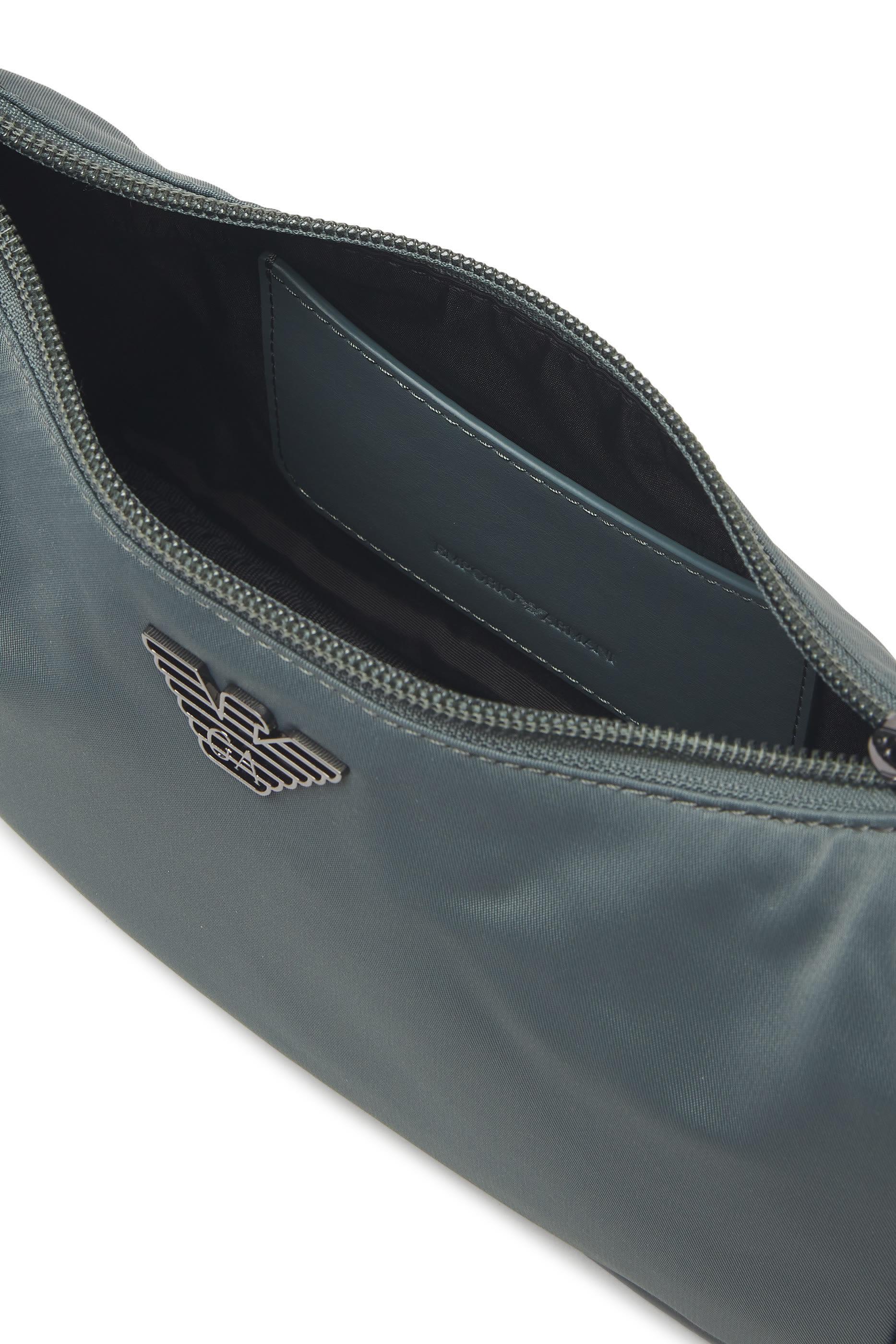 Metal Eagle Logo Crossbody Bag