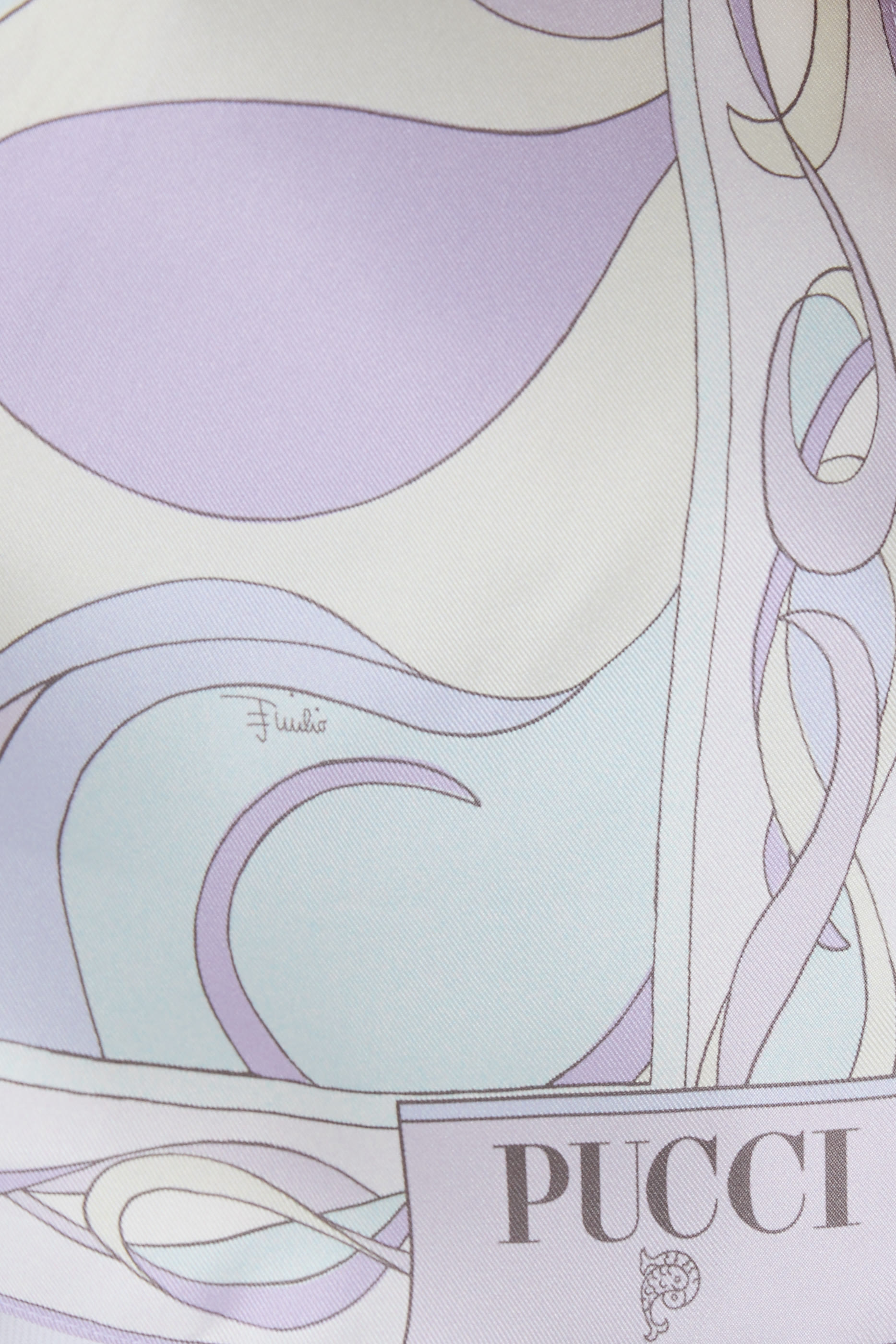 Orchidee Print Chain Top