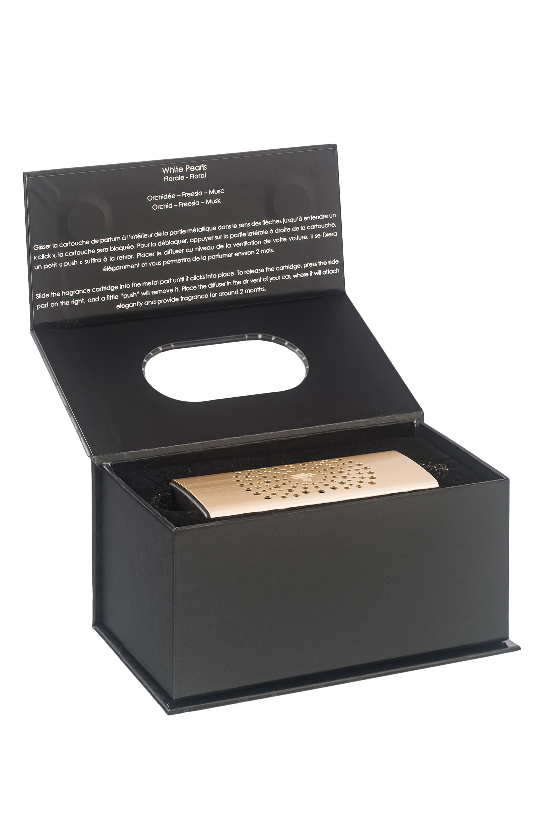 Car Diffuser Pearls White