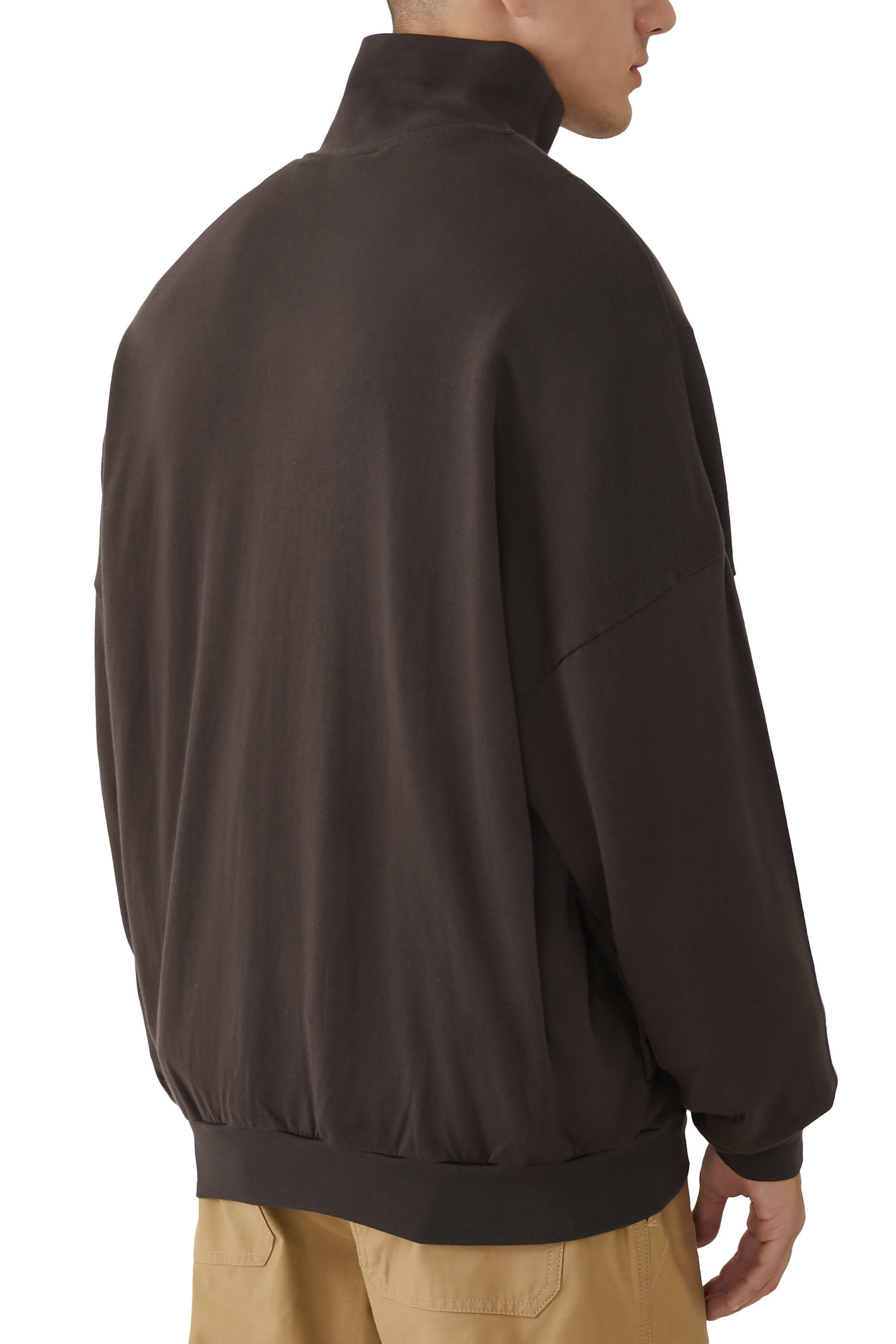 Super High Gauge Sweat Zip Blouson