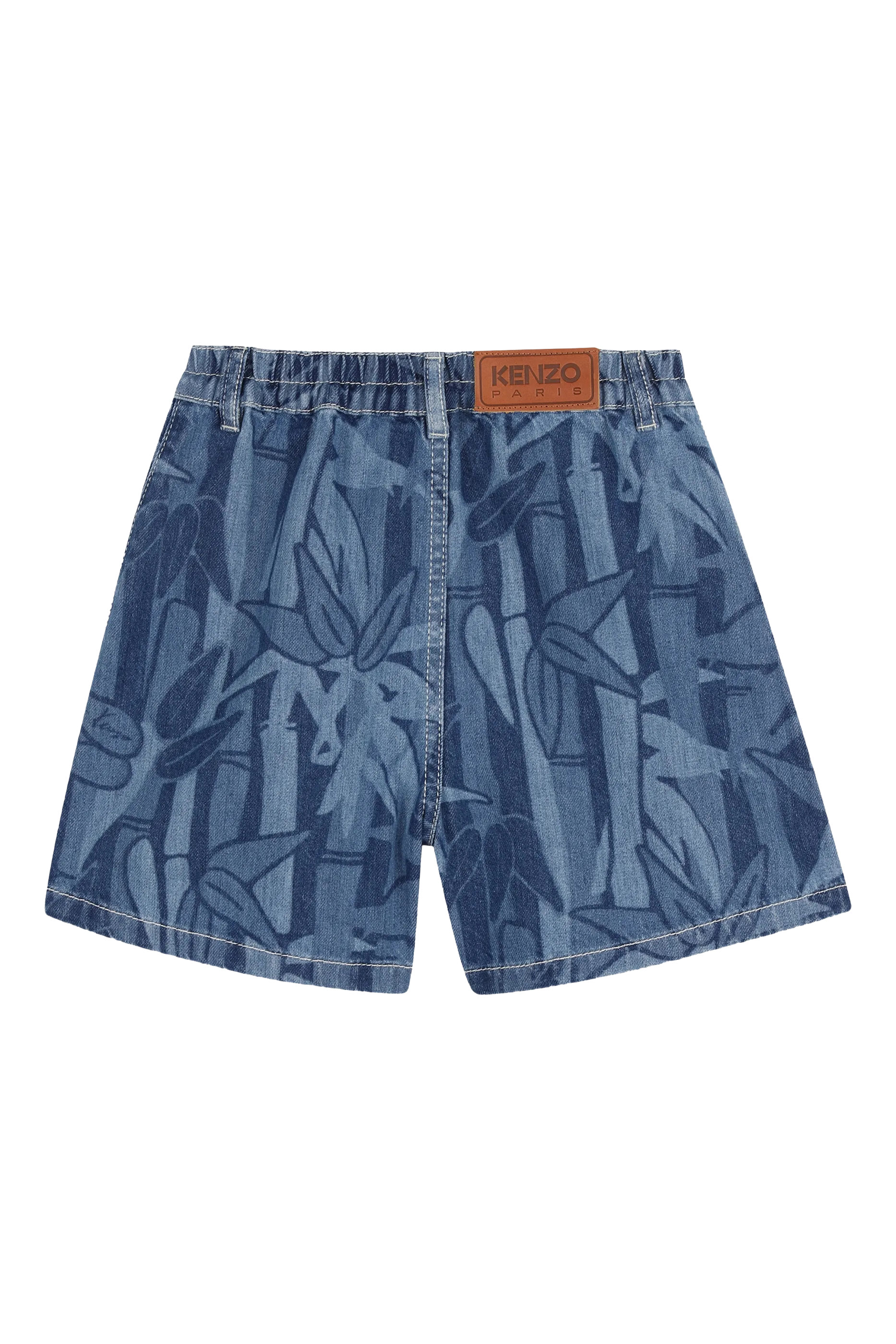 Kids Eden Jungle Denim Shorts
