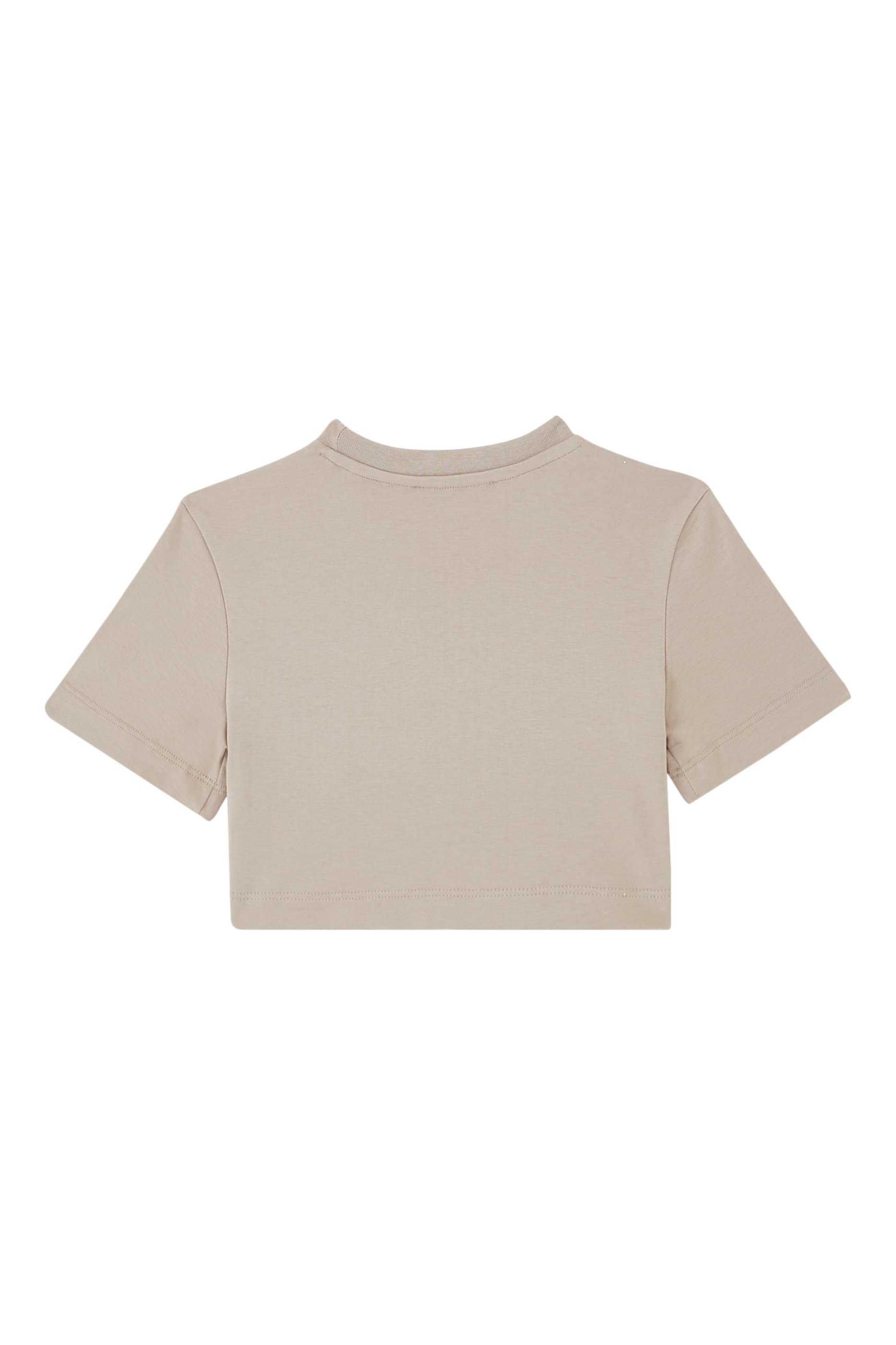 Kids Cropped Cotton T-Shirt