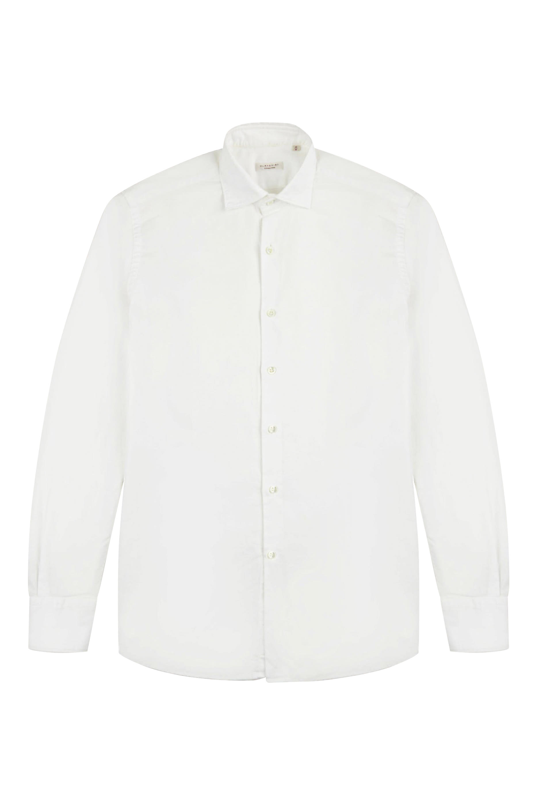 Slim Fit Linen Glanshirt