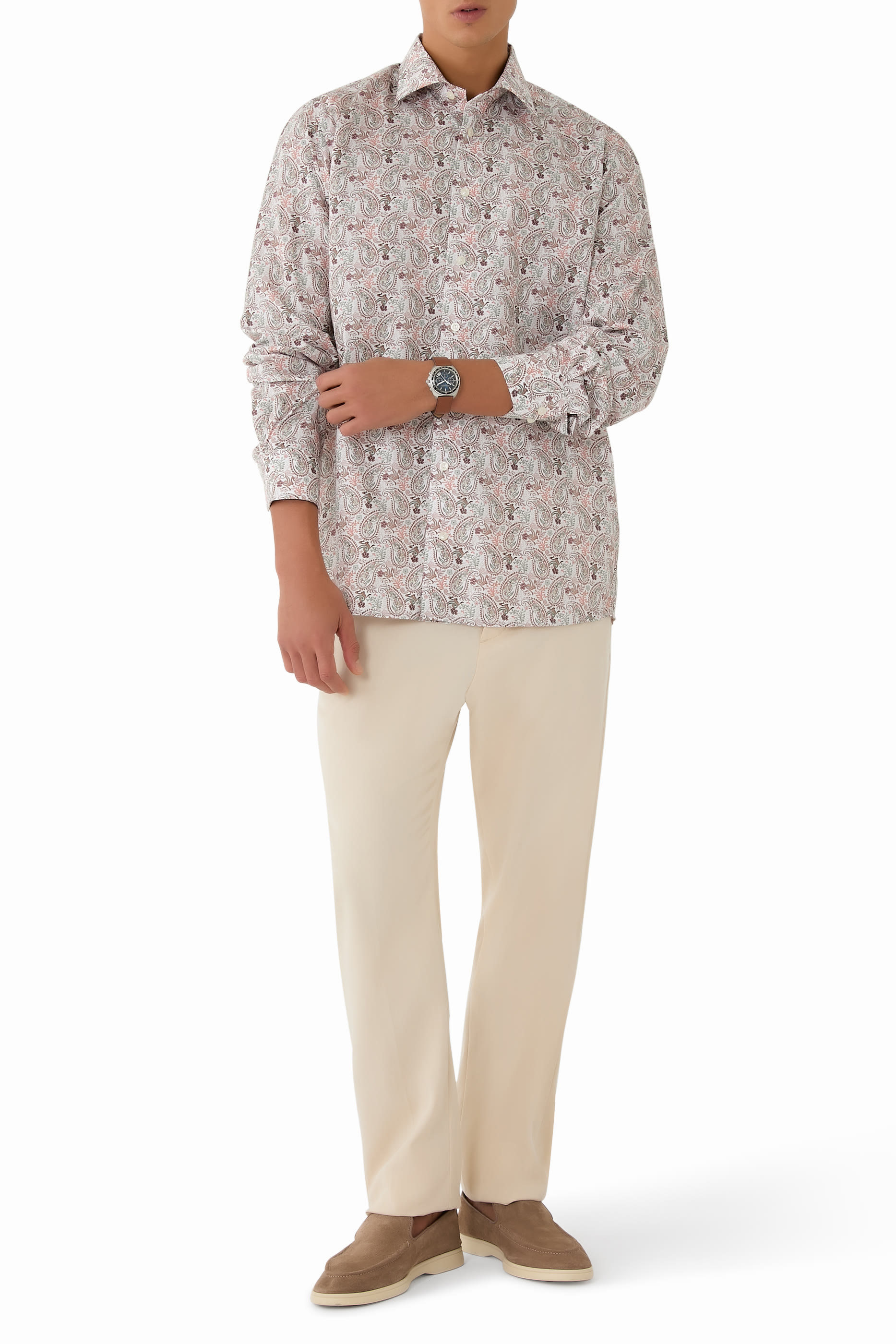 Paisley Long Sleeves Shirt