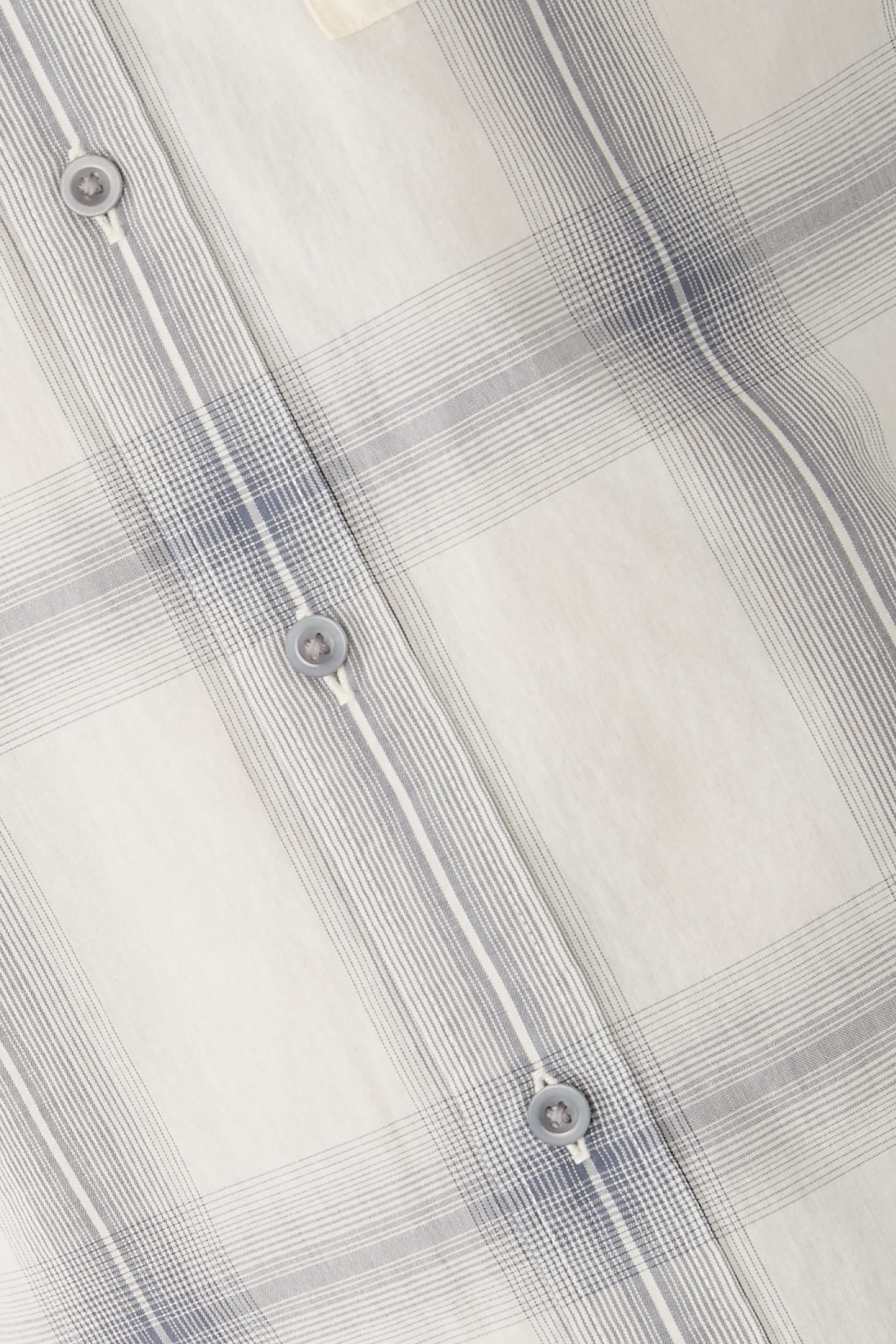 Townes Plaid Cotton Button-Front Shirt 