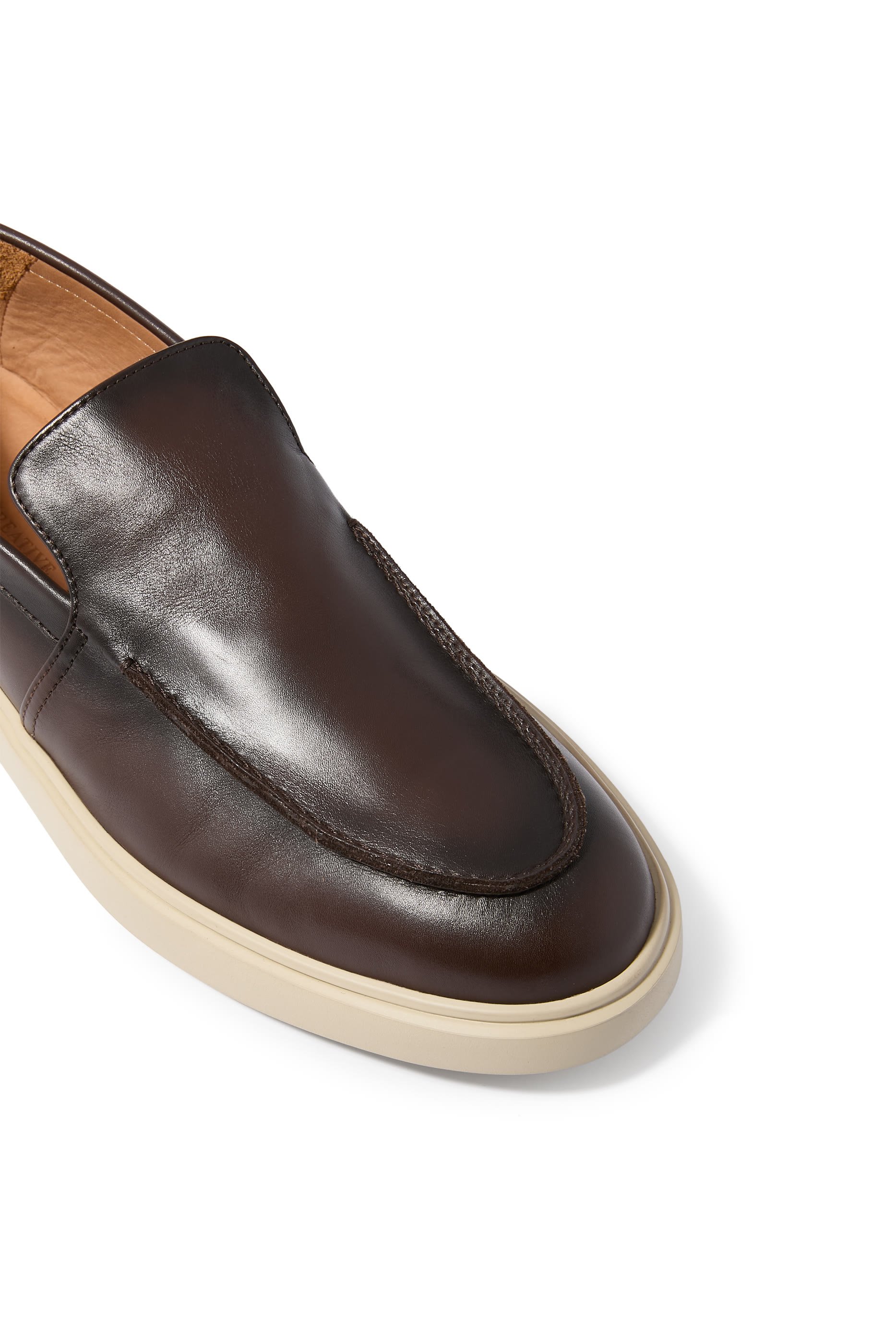 Bones 002 Taupe Suede Loafers