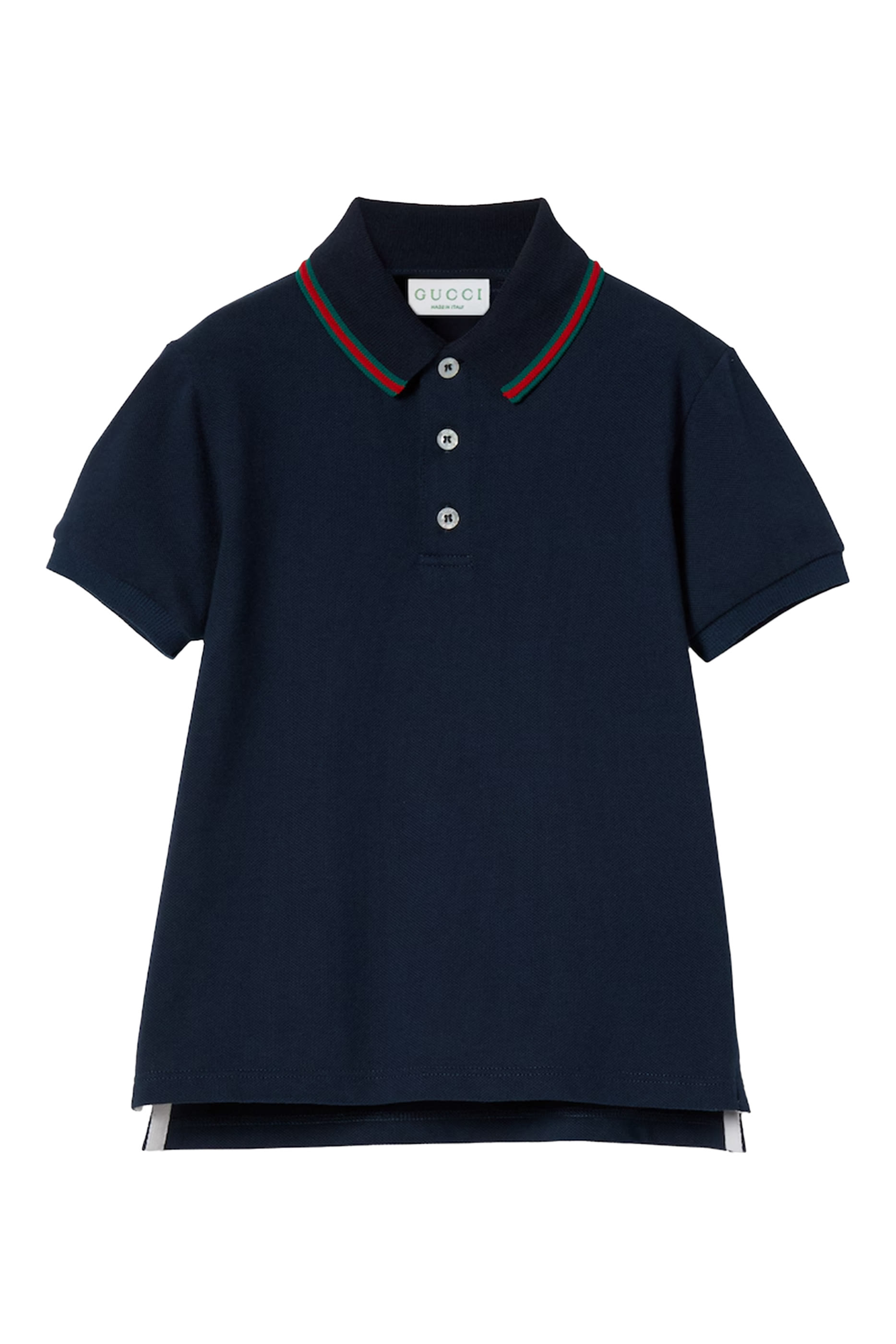 Kids Cotton Stretch Piquet Polo Shirt