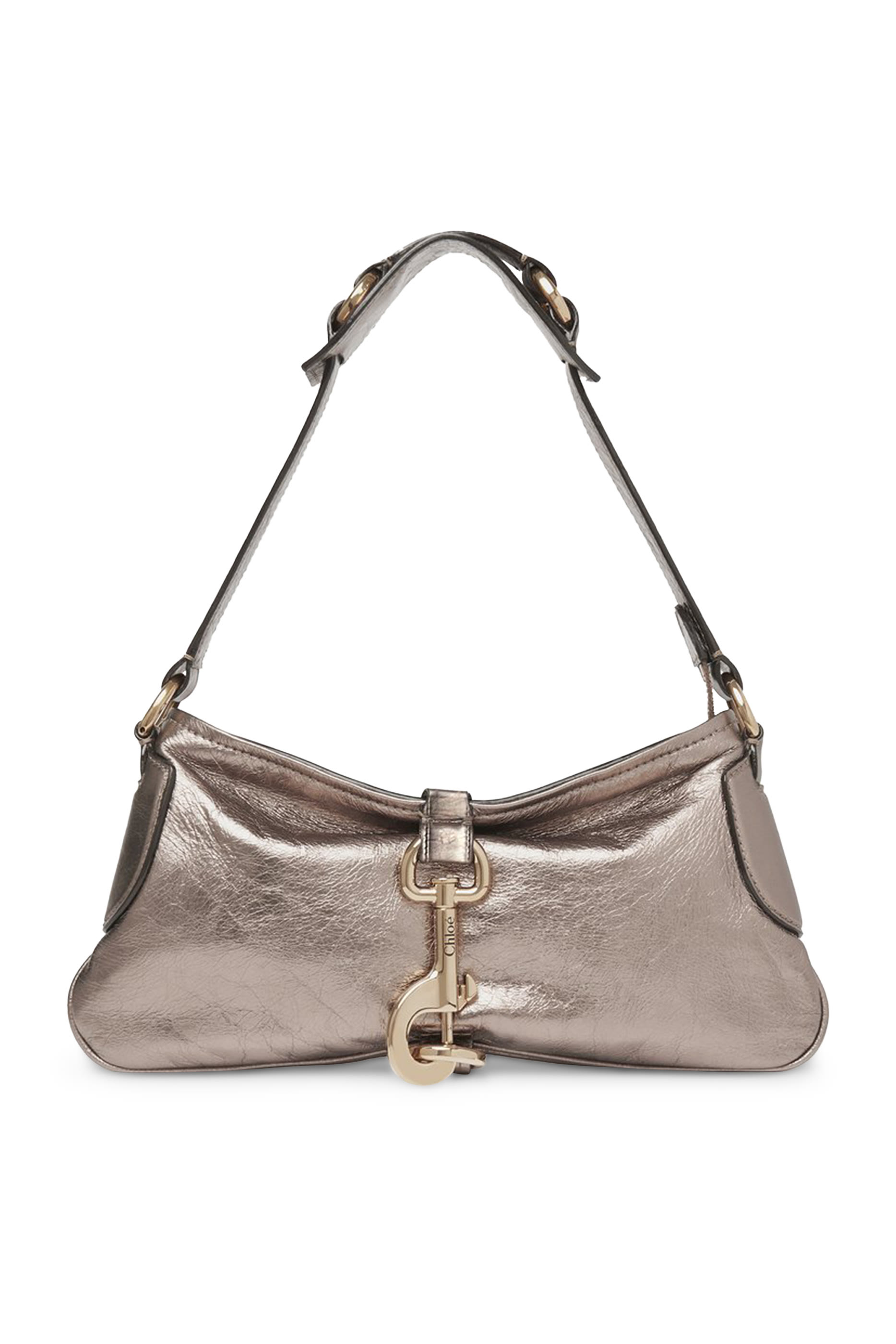 Kerala 25 Shoulder Bag in Metalized Calfskin