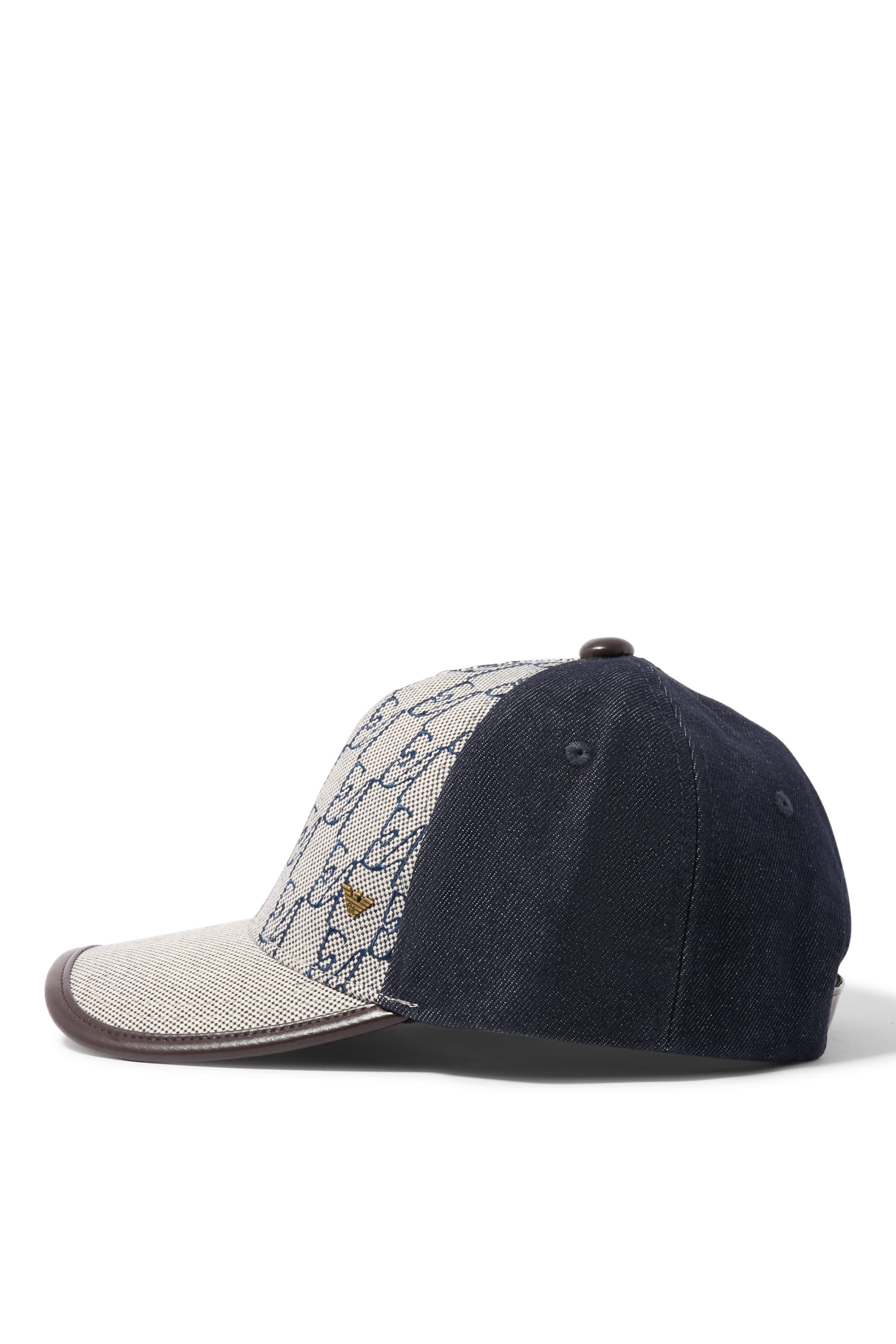 Monogram Pattern Baseball Hat 