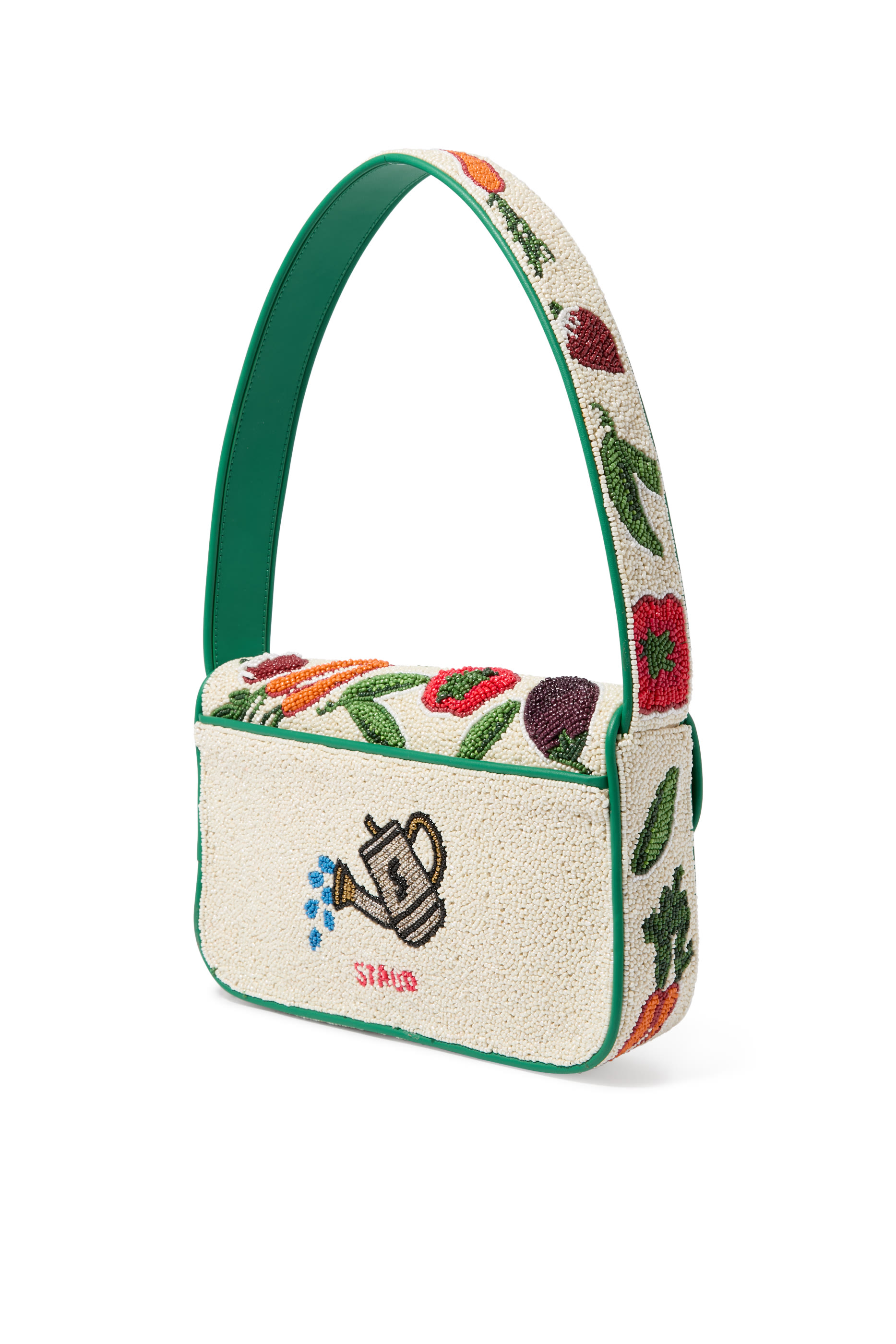 Tommy Crudite-Print Beaded Bag