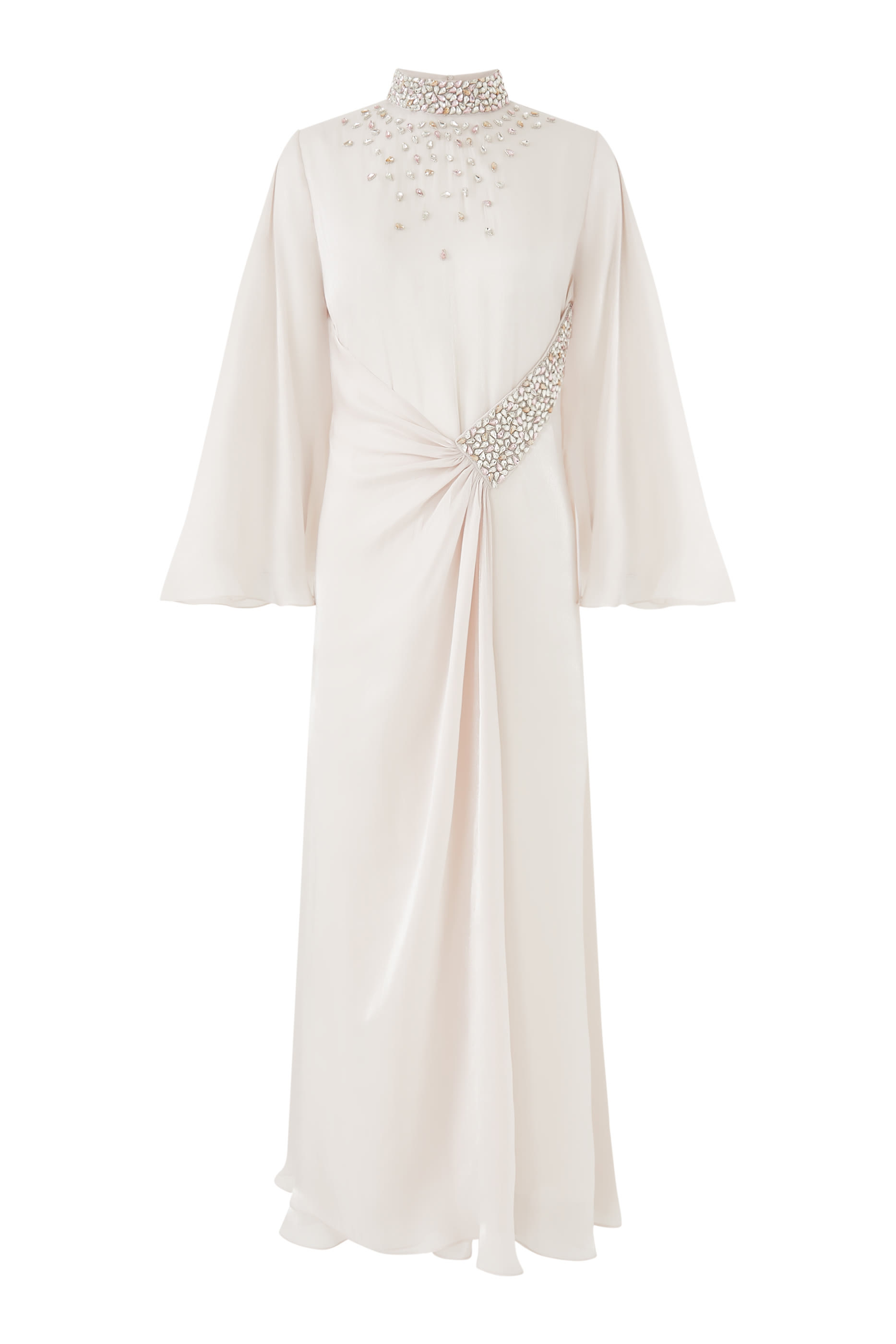 Zorya High Neck Crystal Kaftan