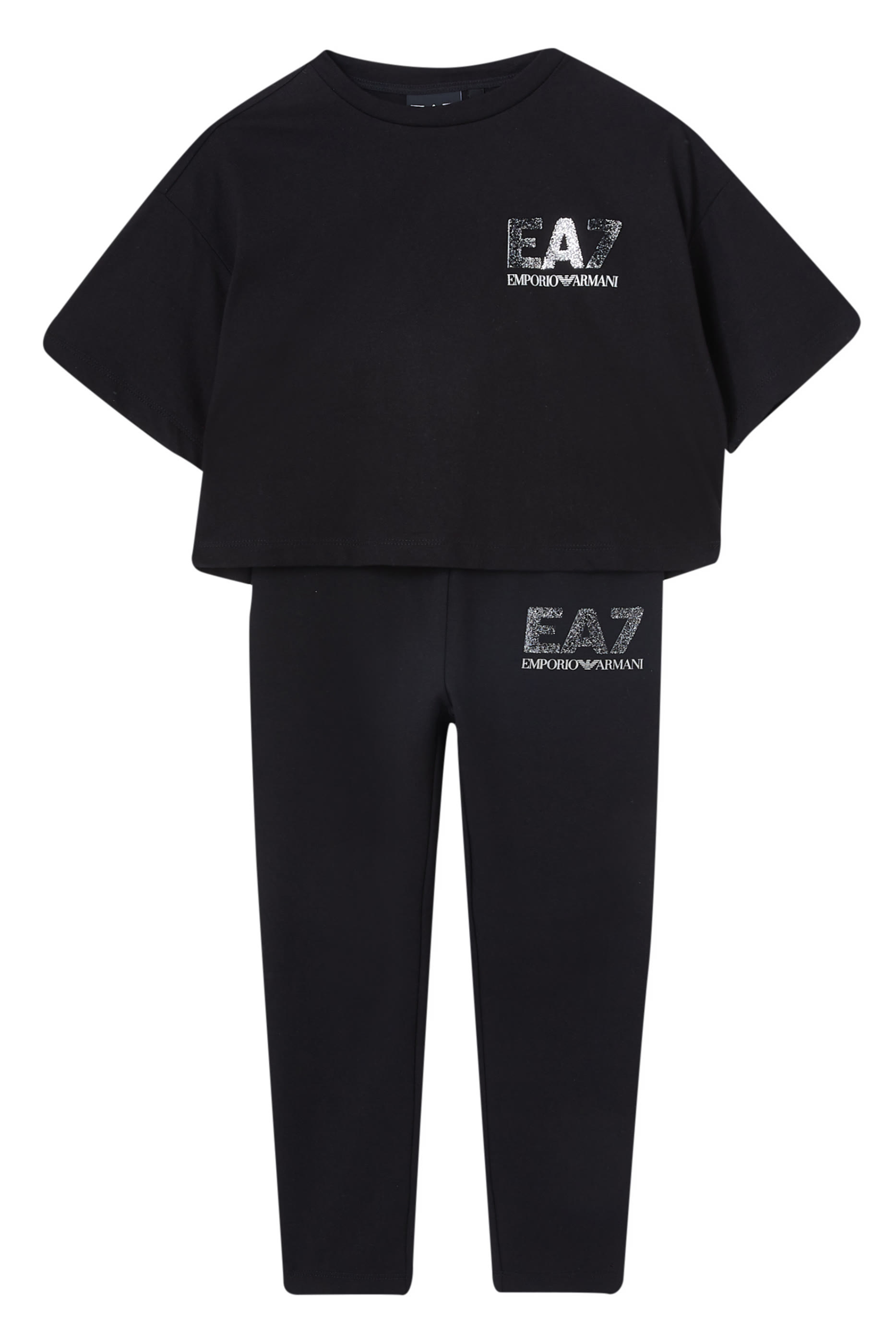 Kids EA7 Logo Leggings