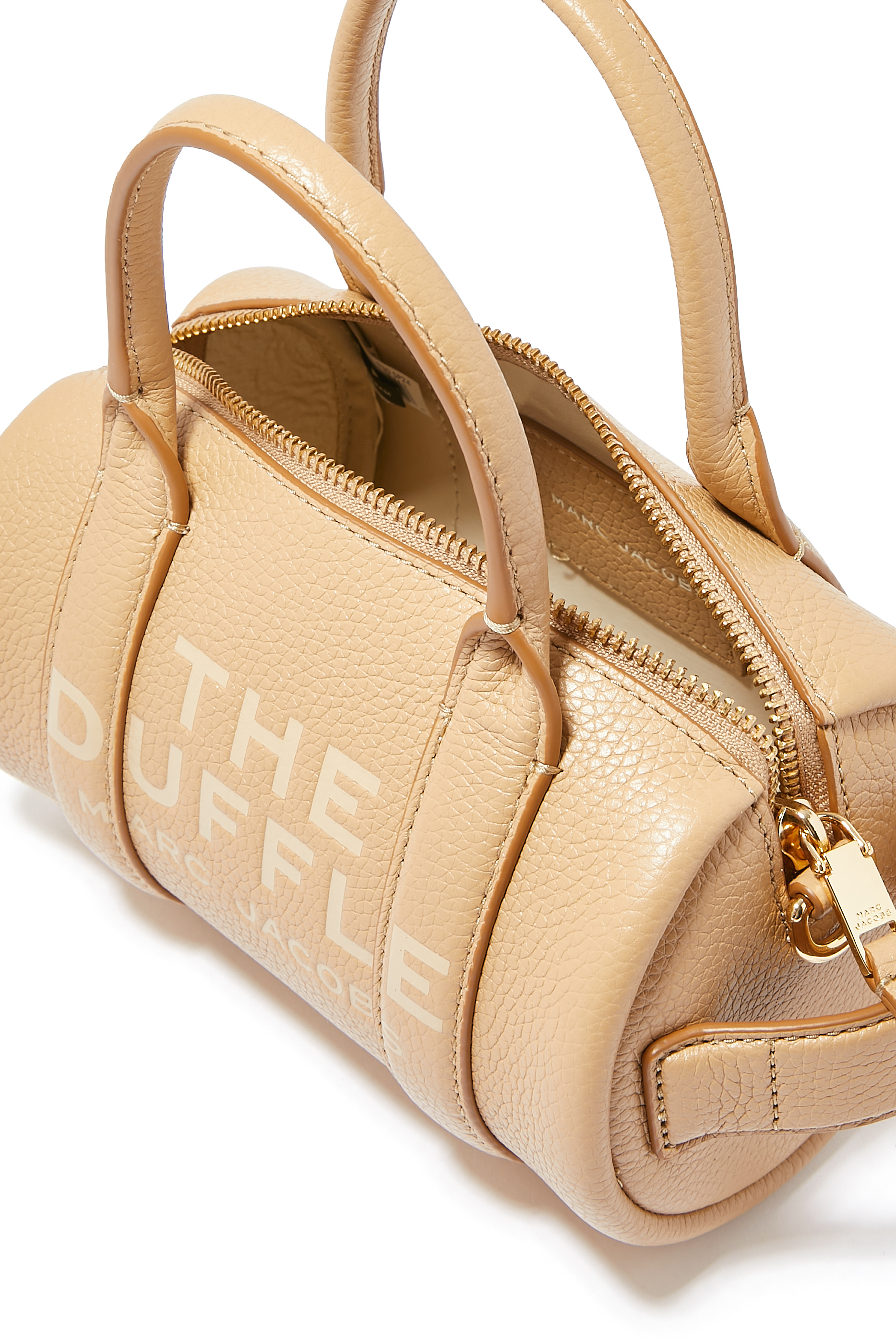 Leather Mini Duffle Bag