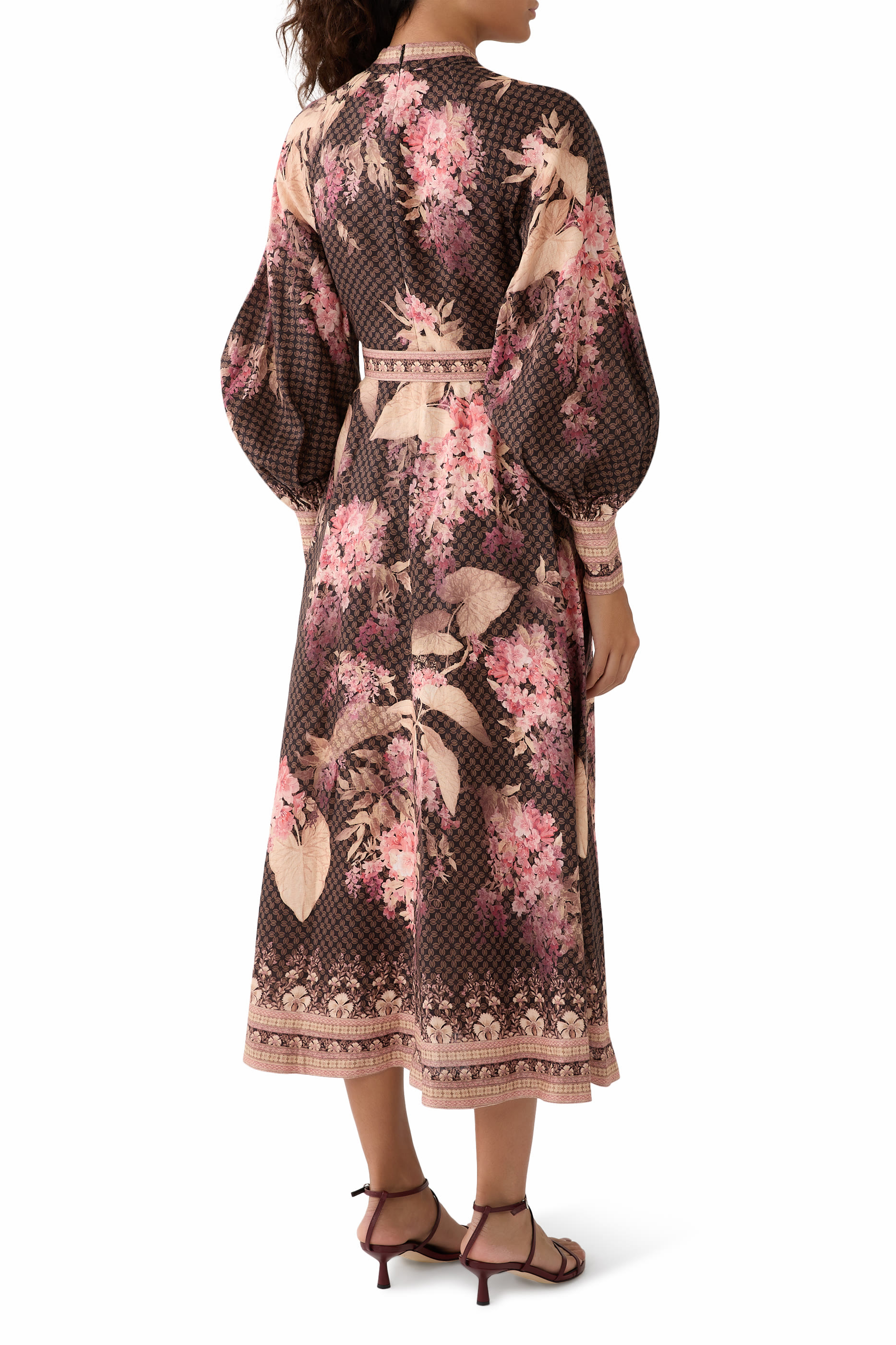 Illuminate Buttoned Midi Dress