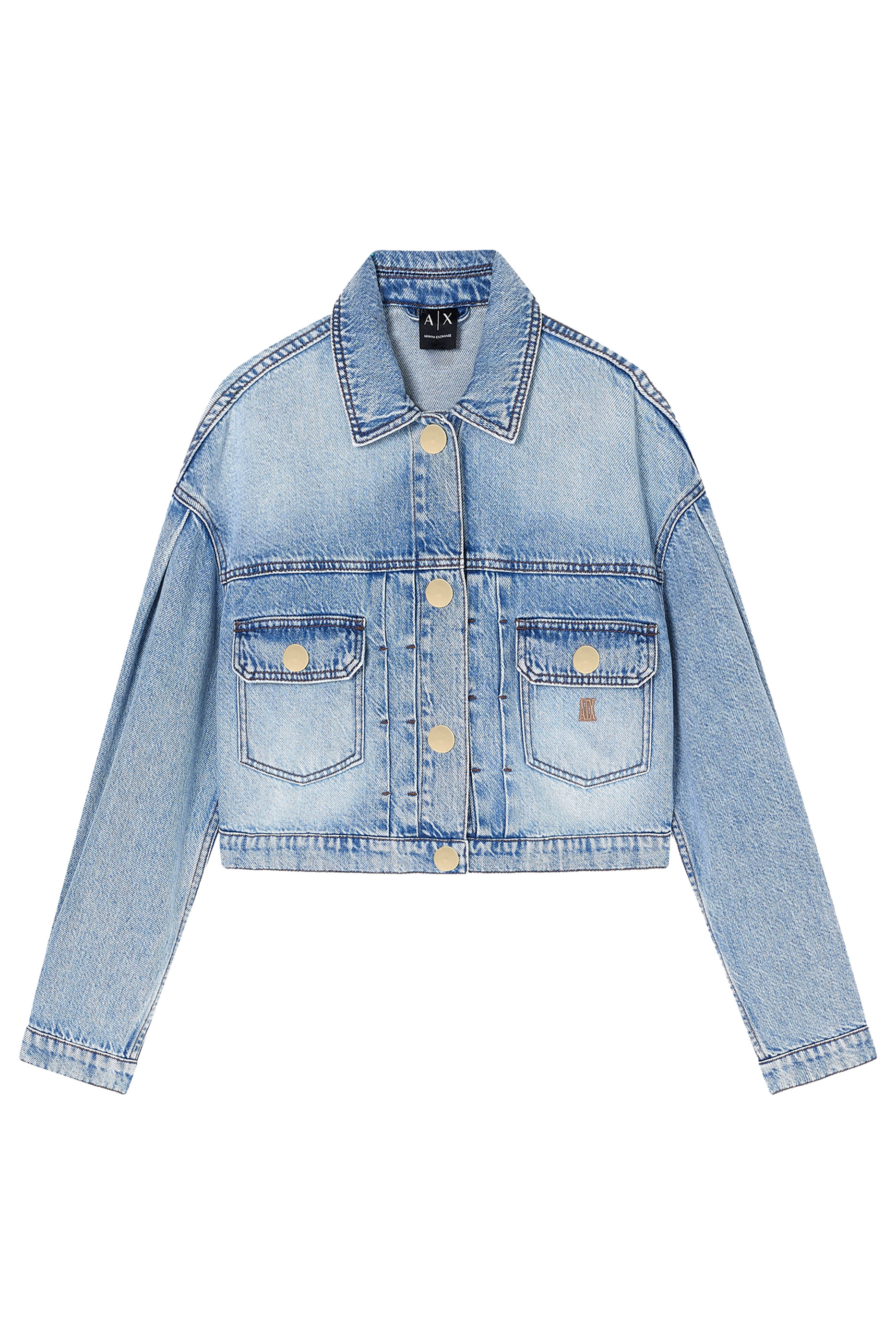 Clubhouse Denim Crop Jacket