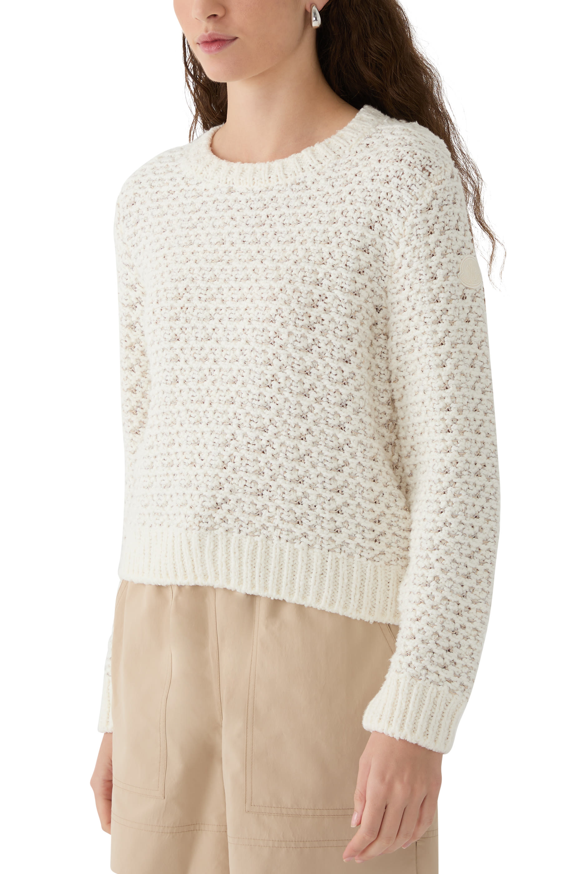 Textured Cotton Jumper