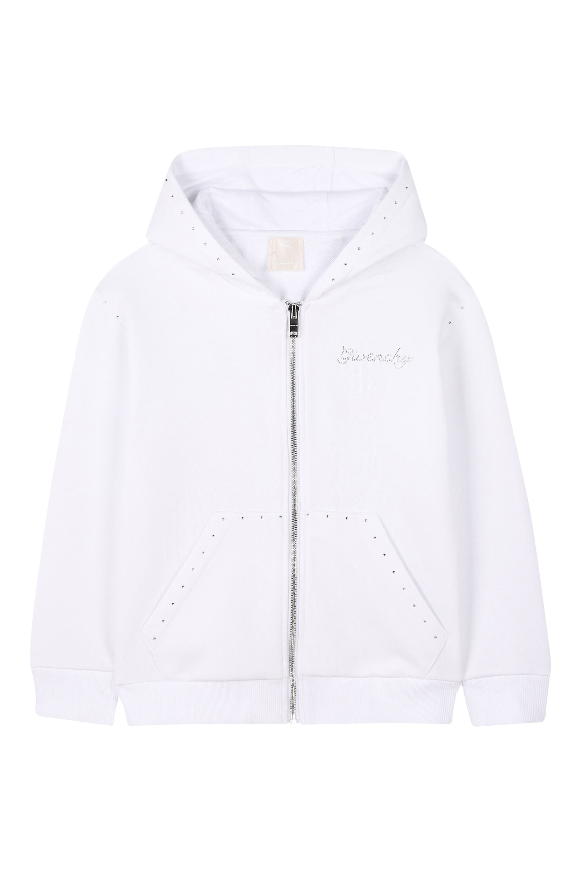 Kids Logo Hooded Cardigan