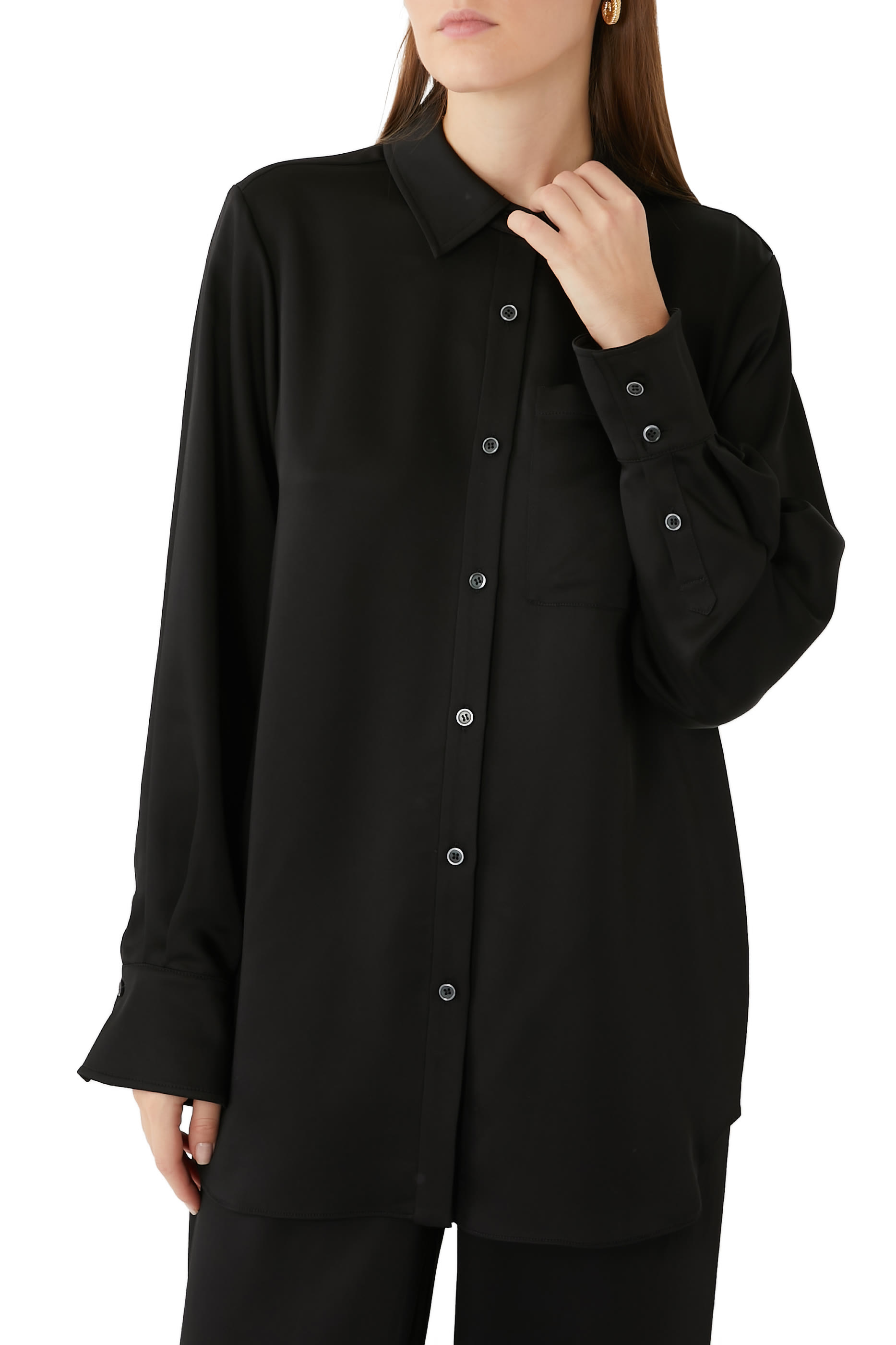 Oversized Pajama Shirt
