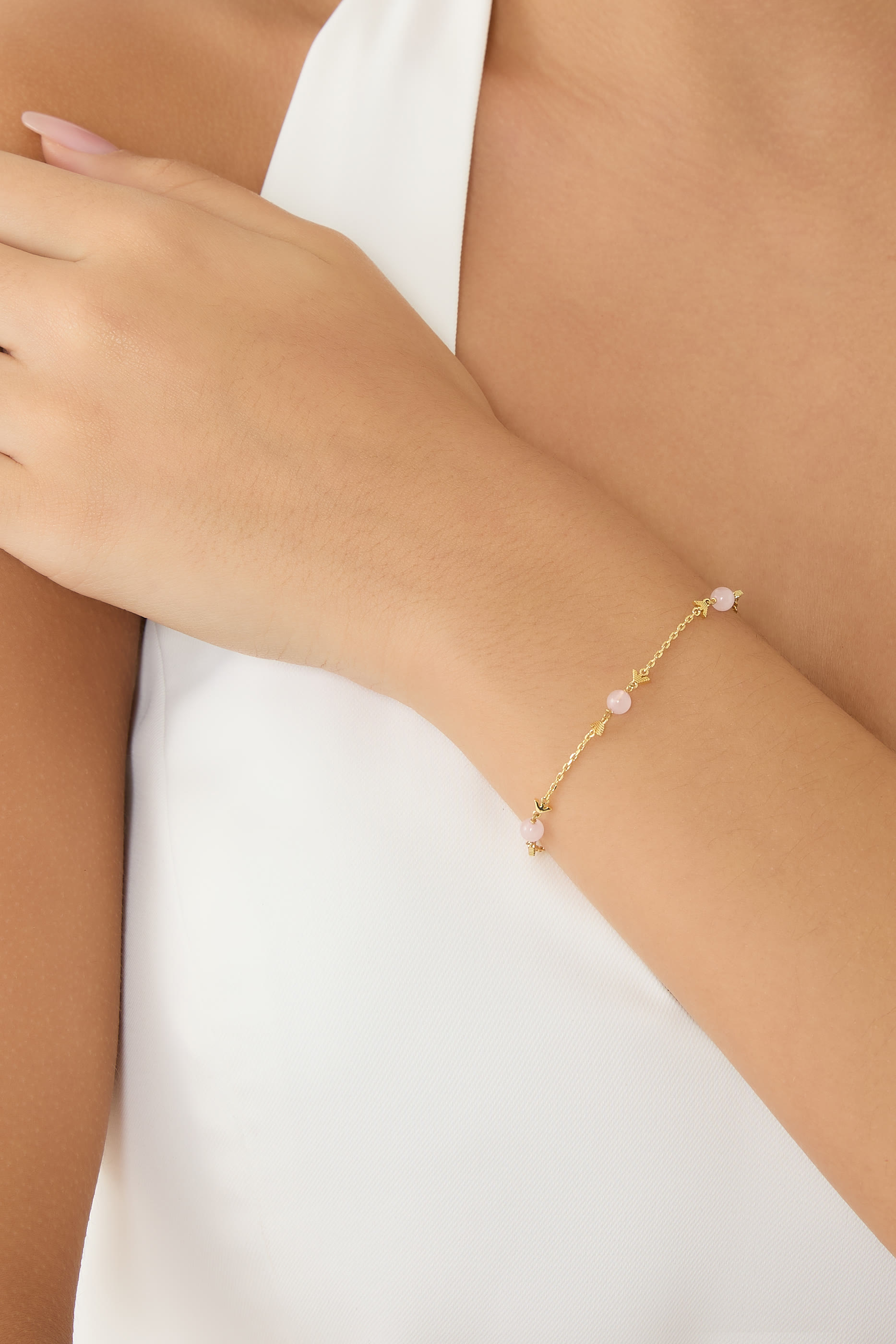 Station Bracelet, Brass