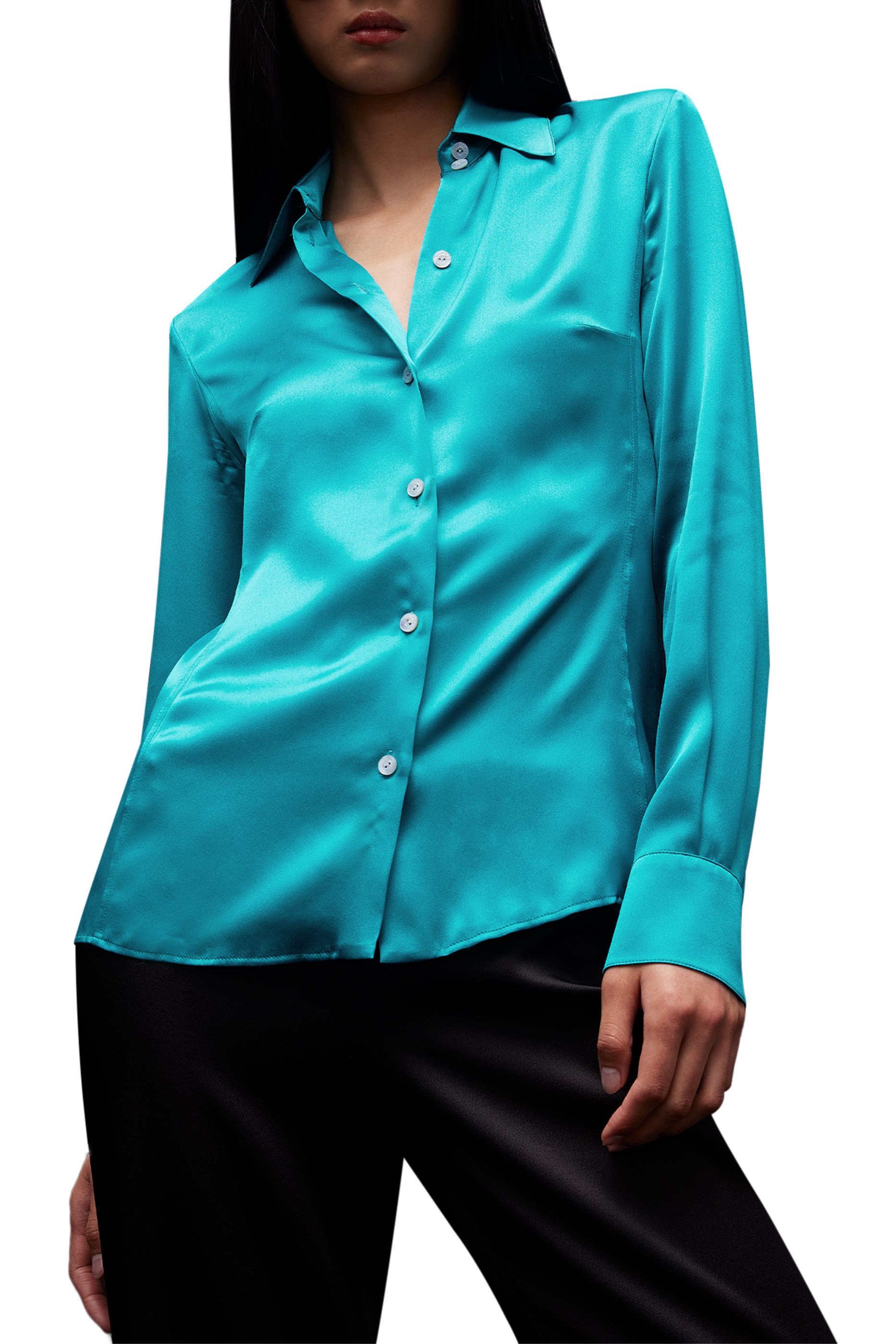 Silk Satin Shirt