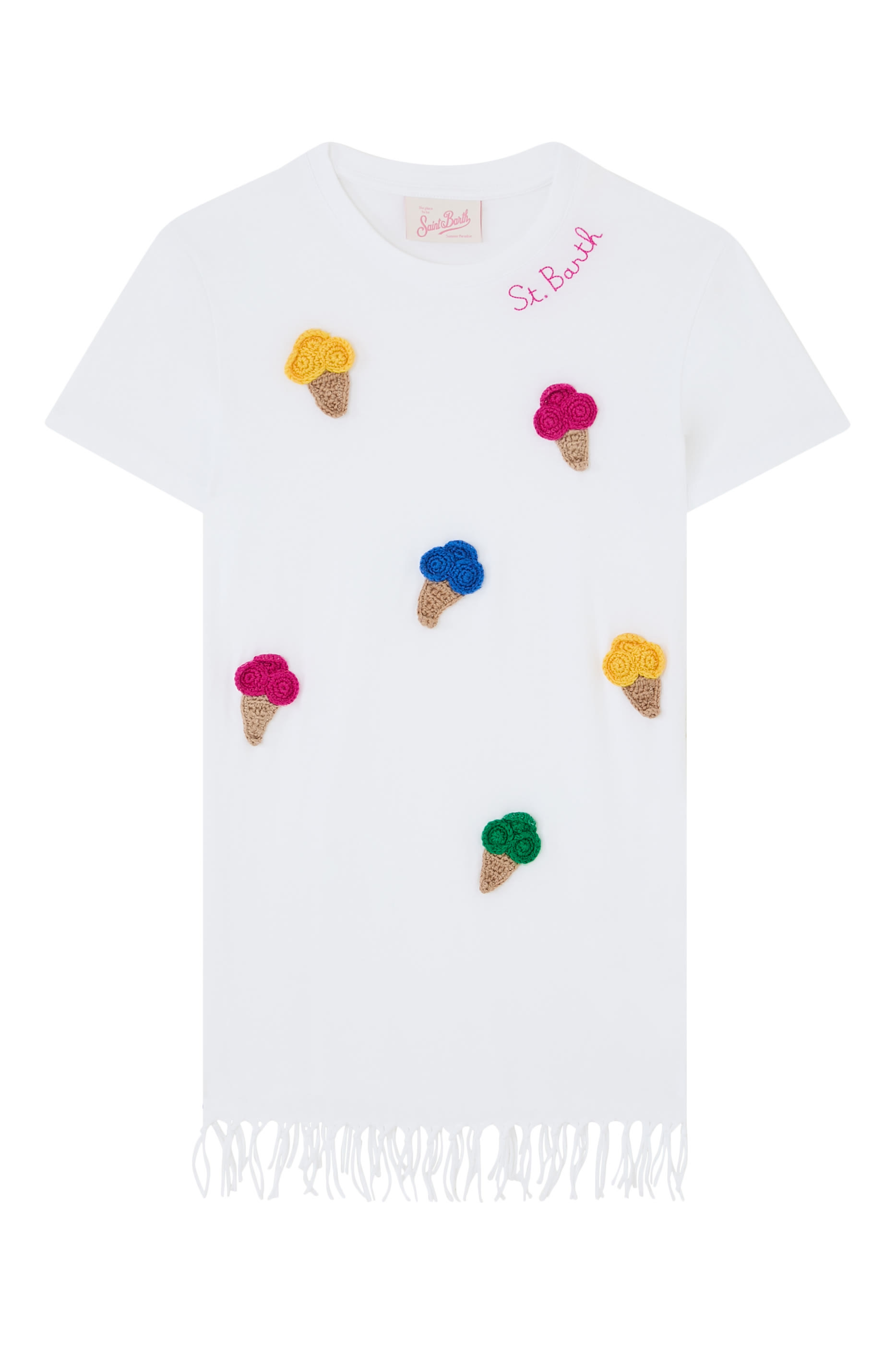 Kids Cotton Fringe Dress