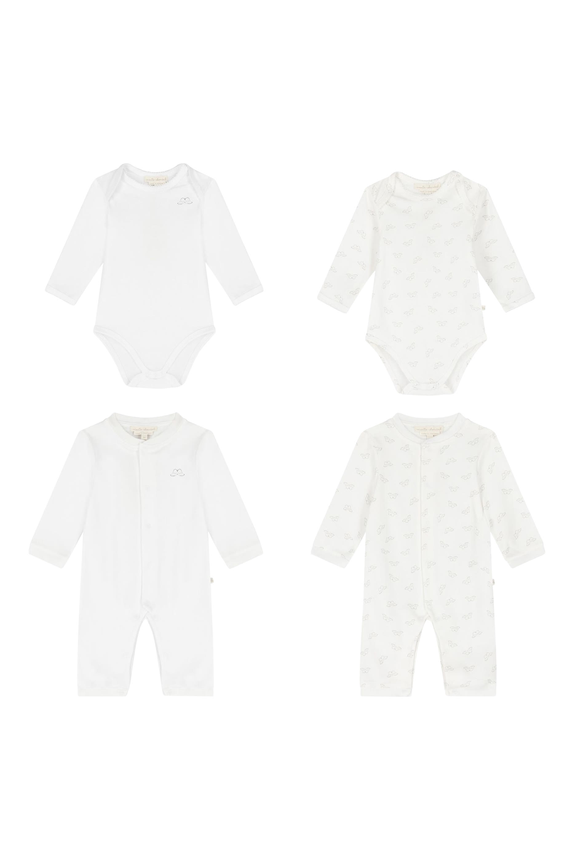 Kids 4-Piece Organic Cotton Angel Wing Gift Set